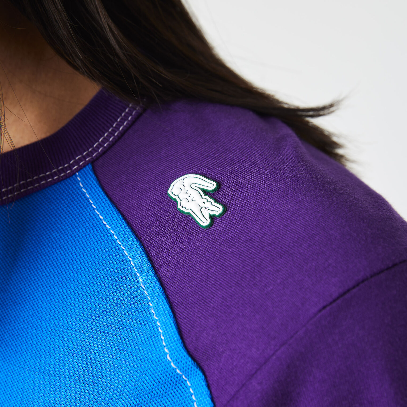 تيشيرت لاكوست مقسم بألوان بقصة عادية للرجال مجموعة Héritage تيشيرت لاكوست مقسم بألوان بقصة عادية للرجال مجموعة Héritage