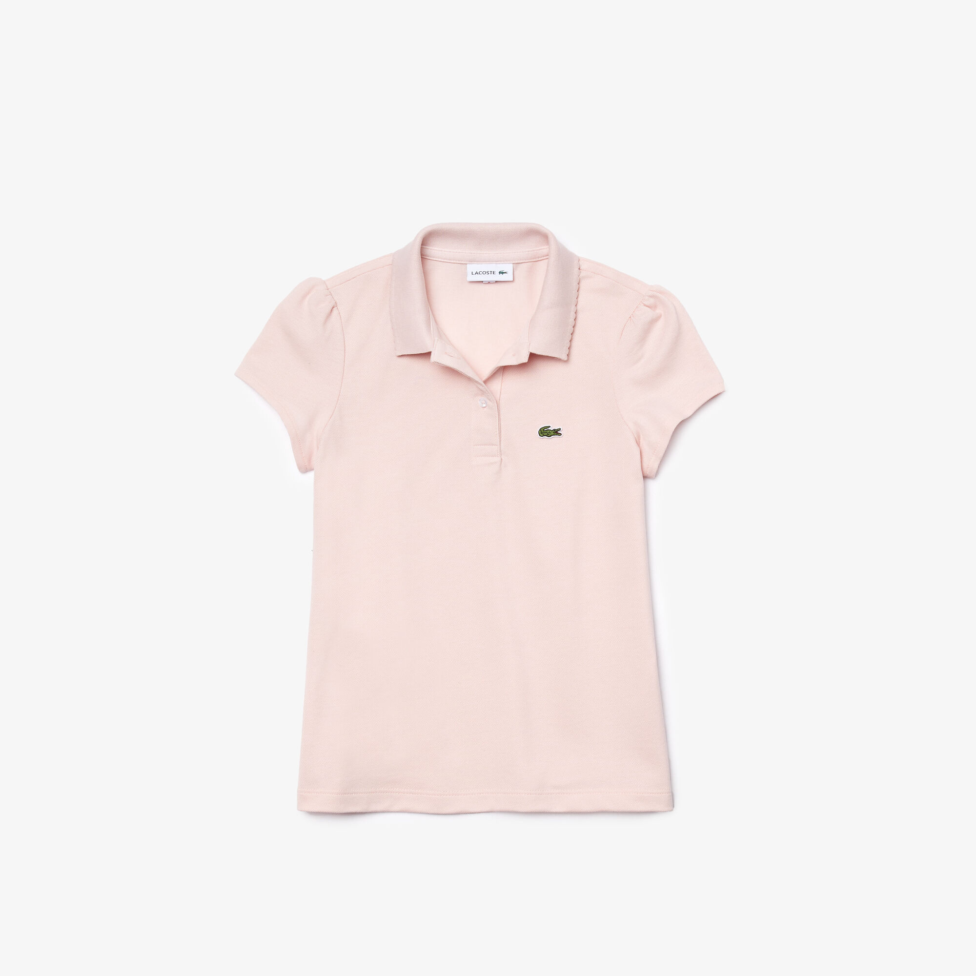 Girls' Lacoste Scalloped Collar Mini 