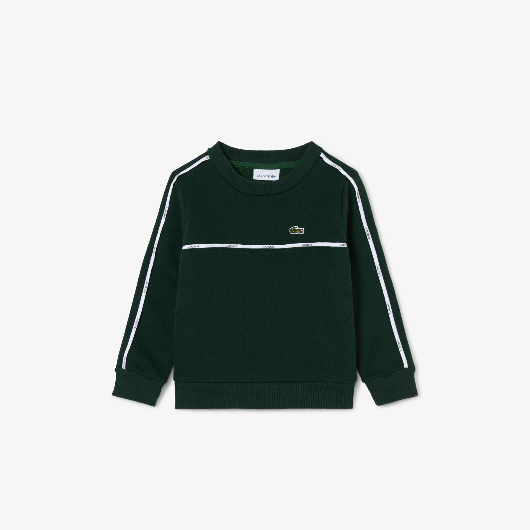Logo Stripe Fleece Sweatshirt lacoste logo stripe fleece sweatshirt
