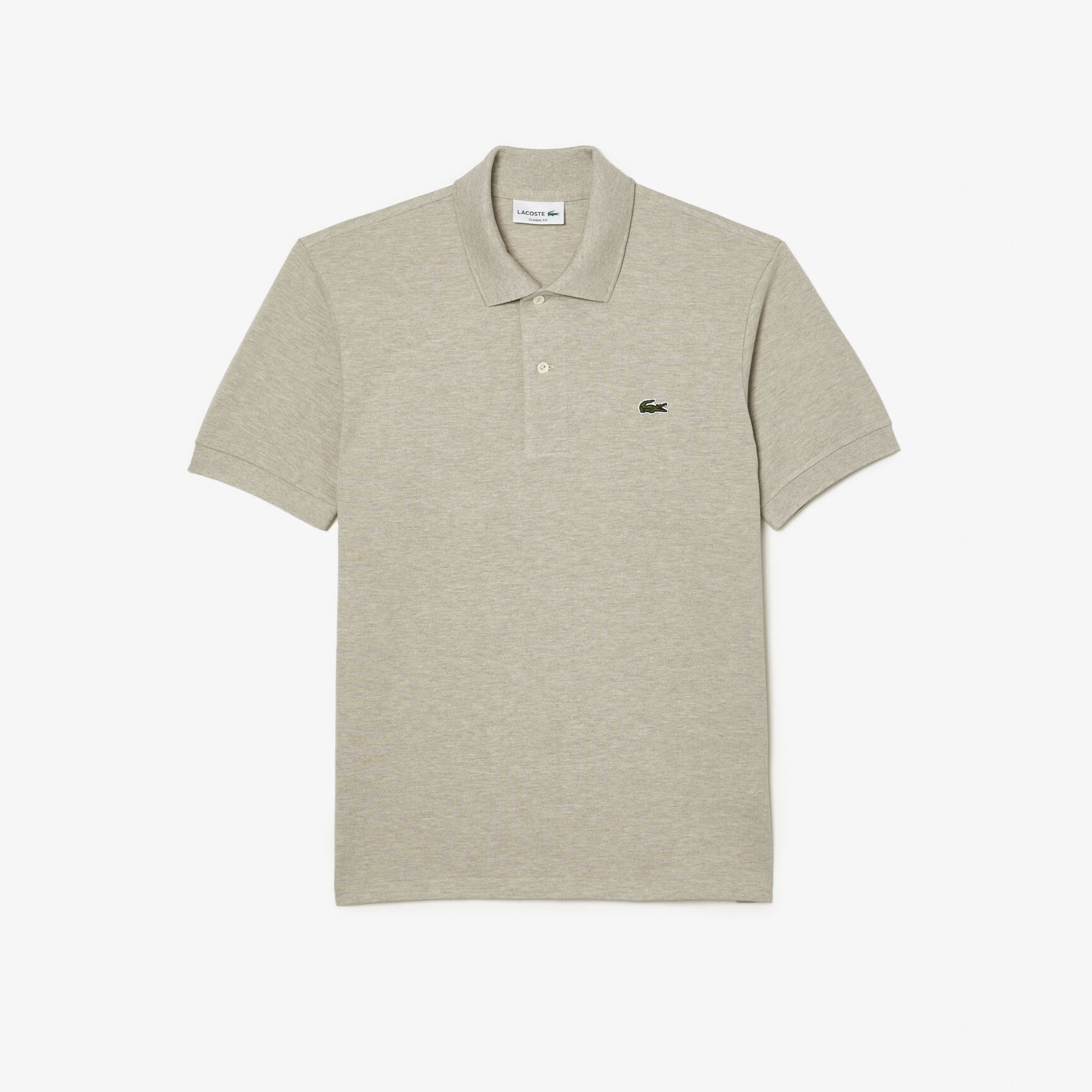 قميص بولو مارل كلاسيكي بمقاس L.12.12 Original L.12.12 Heathered Petit Pique Cotton Polo Shirt - L1264-00-KD4