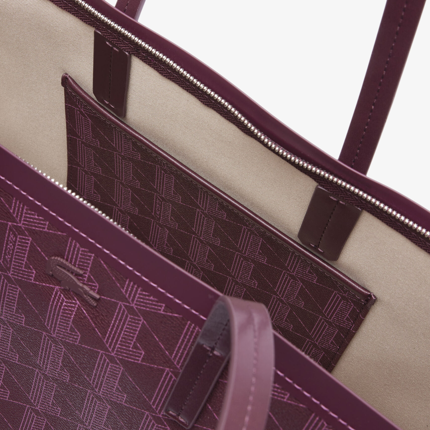 Zely Grained Tote with Pouch Zely Grained Tote with Pouch - NF5001ZE-R35