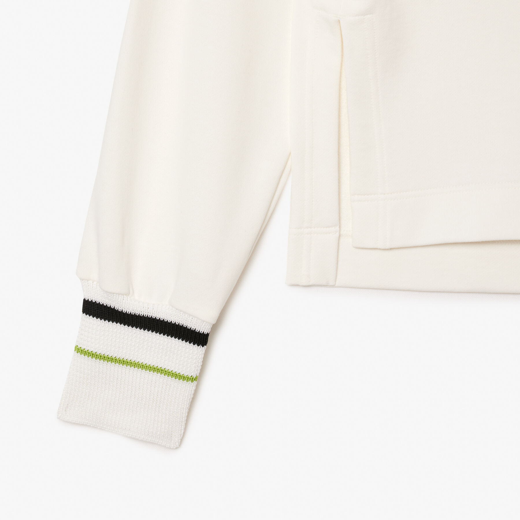 lacoste french made fleece sweatshirt