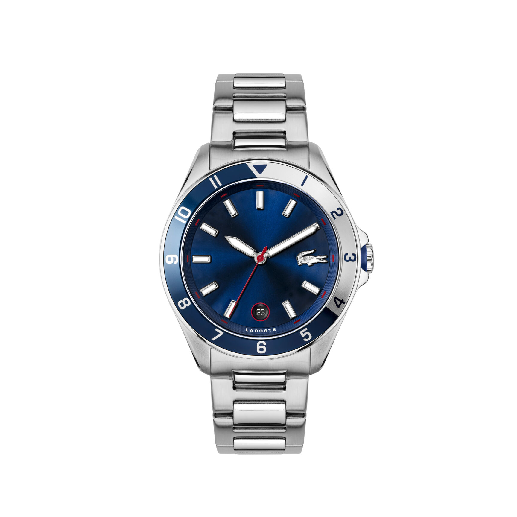 ساعة لاكوست تاي بريكر للرجال بقرص أزرق ساعة لاكوست تاي بريكر للرجال بقرص أزرق