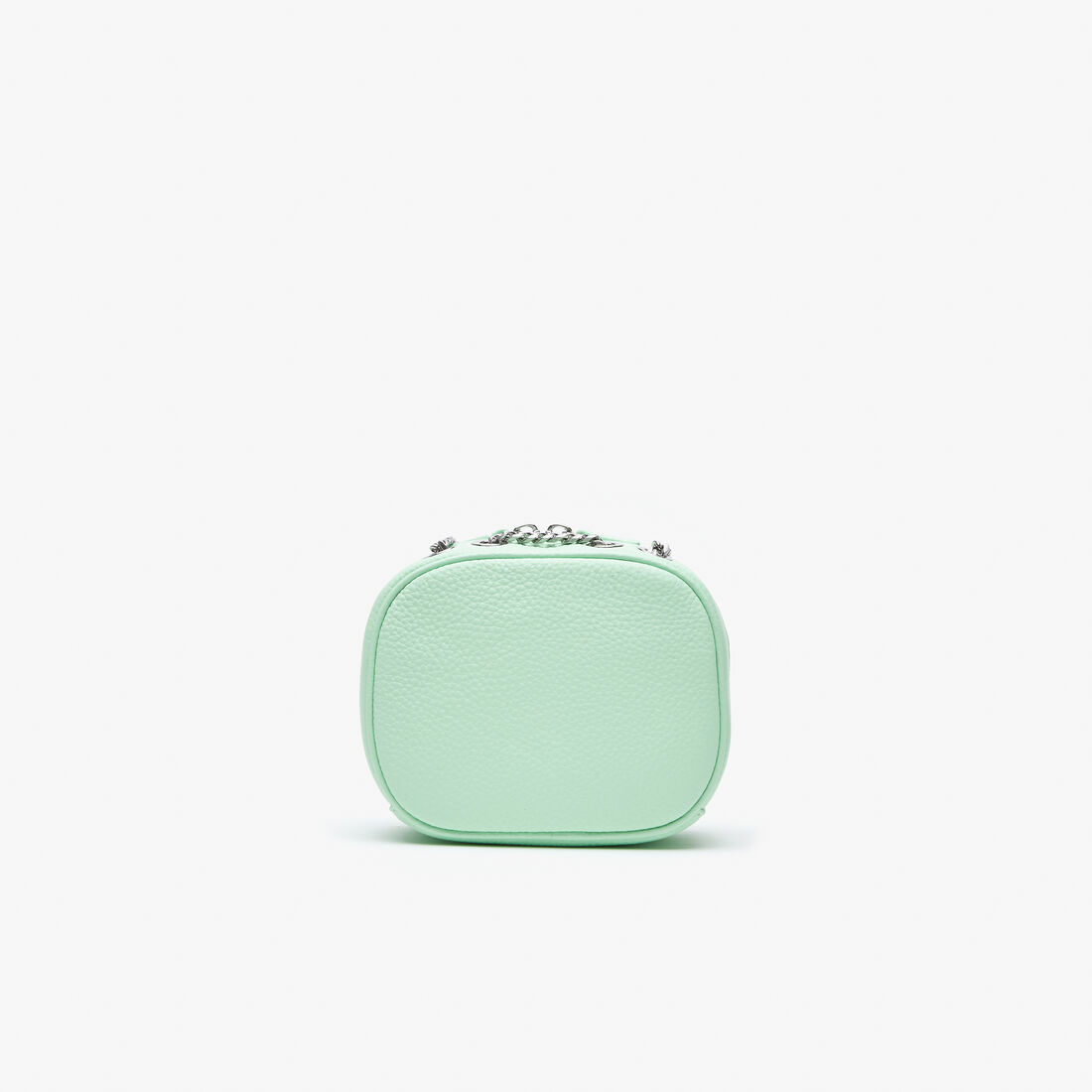 حقيبة كروس لاكوست صغيرة مربعة جلد بارز الملمس للنساء حقيبة كروس لاكوست صغيرة مربعة جلد بارز الملمس للنساء