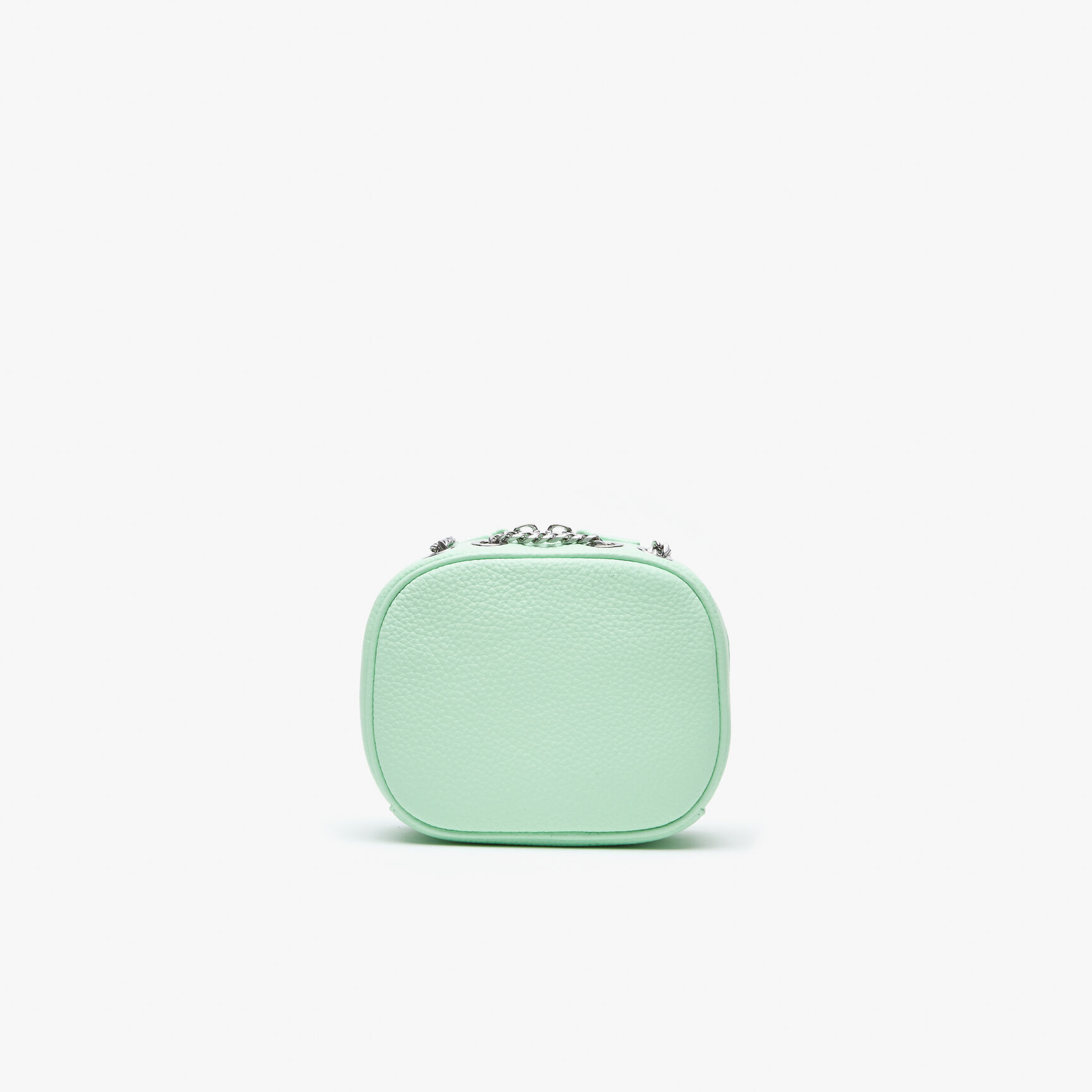 حقيبة كروس لاكوست صغيرة مربعة جلد بارز الملمس للنساء حقيبة كروس لاكوست صغيرة مربعة جلد بارز الملمس للنساء