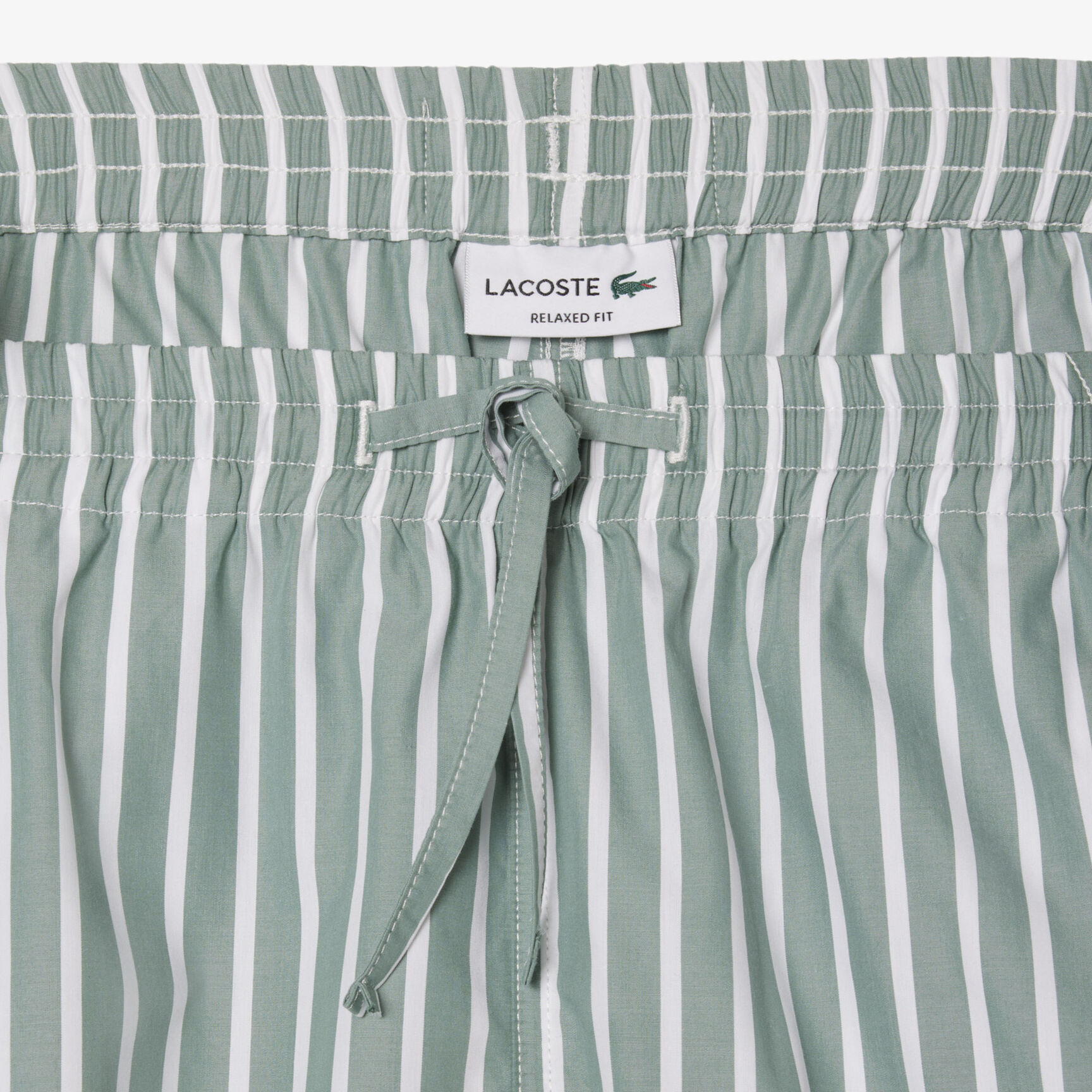 شورت مخطط بقصة مريحة Relaxed Fit Striped Shorts - GH9111-00-BLI