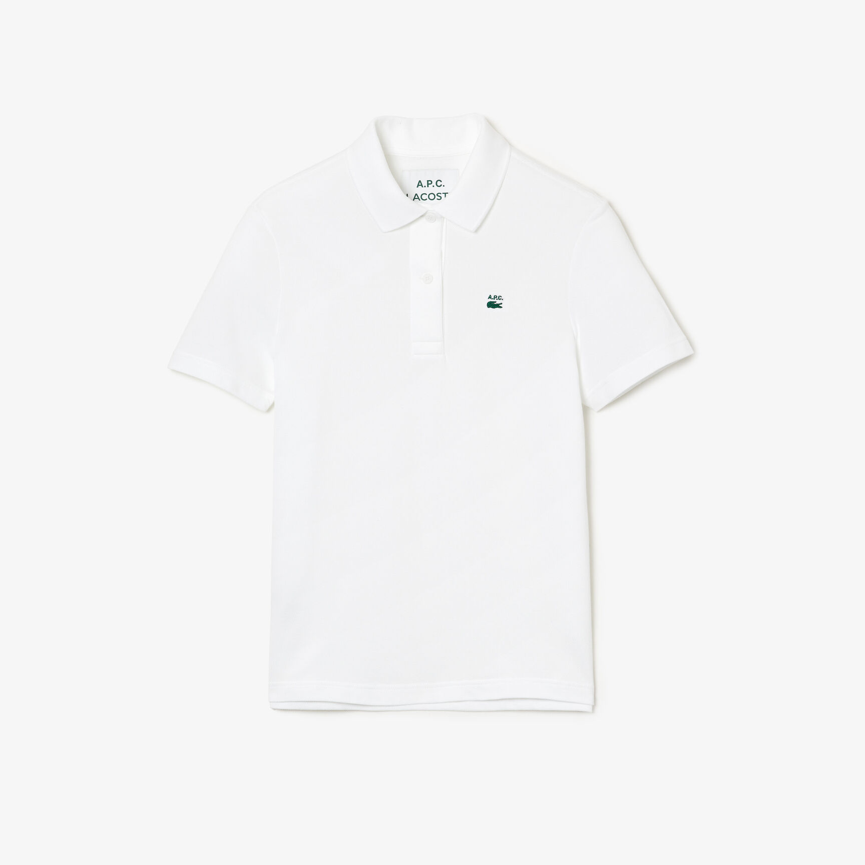 تيشيرت بولو قطن بيكيه بيتي بقصة فضفاضة للنساء مجموعة Lacoste x A.P.C. تيشيرت بولو قطن بيكيه بيتي بقصة فضفاضة للنساء مجموعة Lacoste x A.P.C.