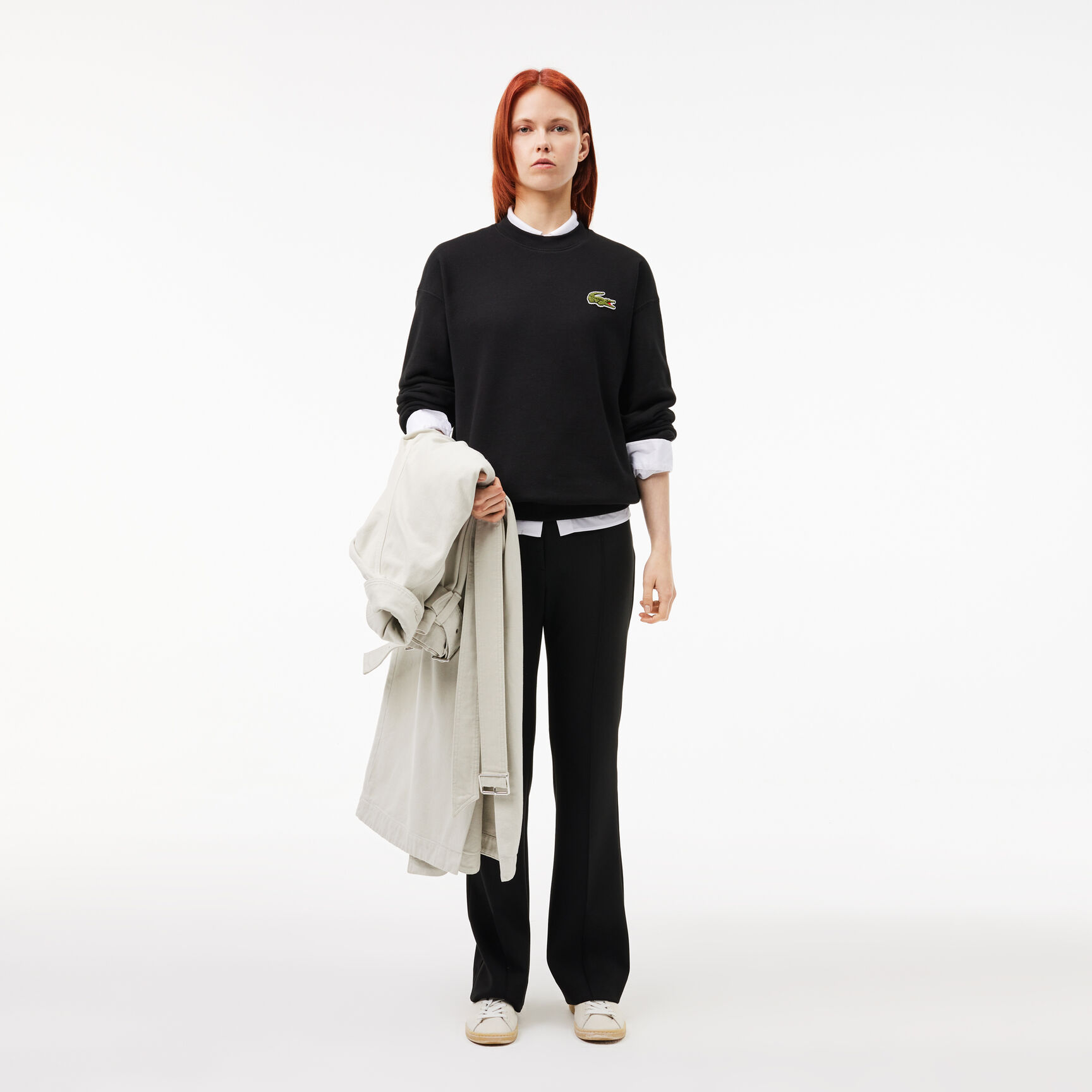 Loose Fit Badge Sweatshirt - SH2741-00-031