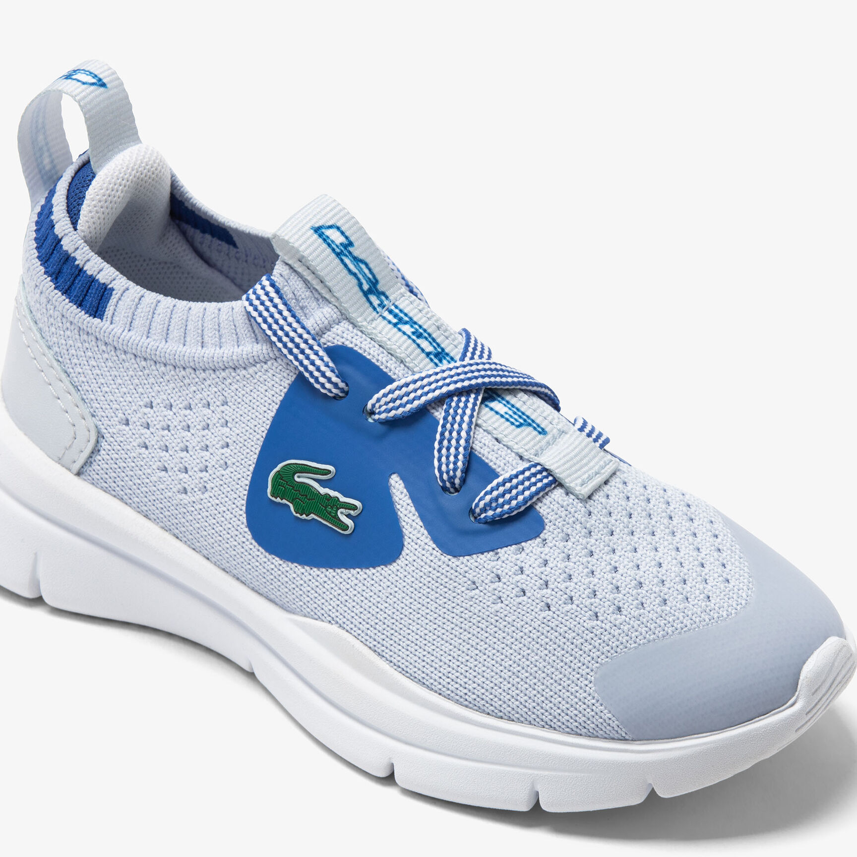 سنيكرز لاكوست رن سبين منسوج من القماش للرضع