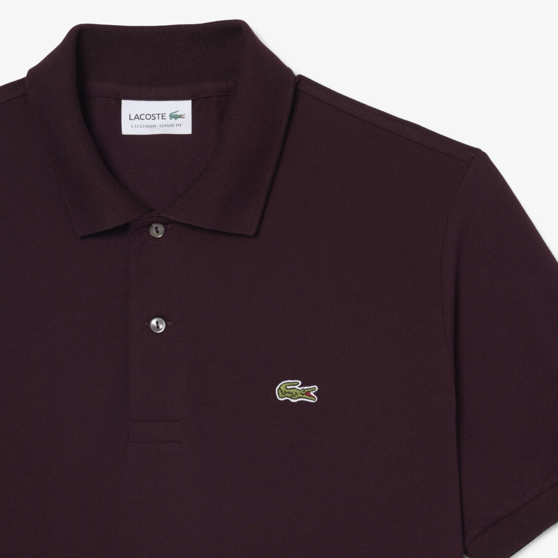 lacoste classic fit l 12 12 light pique polo shirt
