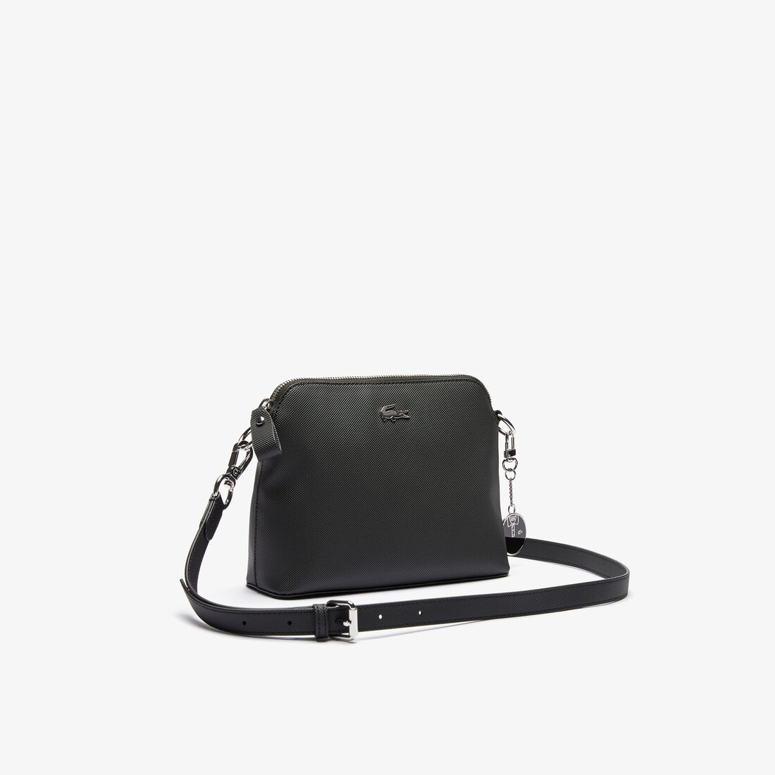 حقيبة كتف بسحاب من قماش البيكيه المغلف بالبلاستيك مجموعة Daily Classic للنساء حقيبة كتف بسحاب من قماش البيكيه المغلف بالبلاستيك مجموعة Daily Classic للنساء