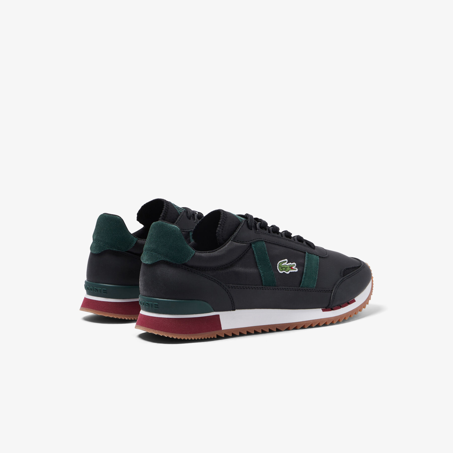 Men's Lacoste Partner Retro Leather and Textile Sneakers men s lacoste partner retro leather and textile sneakers