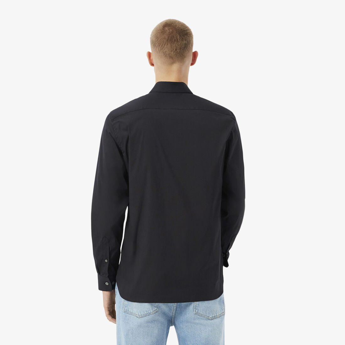 قميص بوبلين مطاطي بقصّة ضيقة Slim Fit Stretch Poplin Shirt - CH5253-00-031