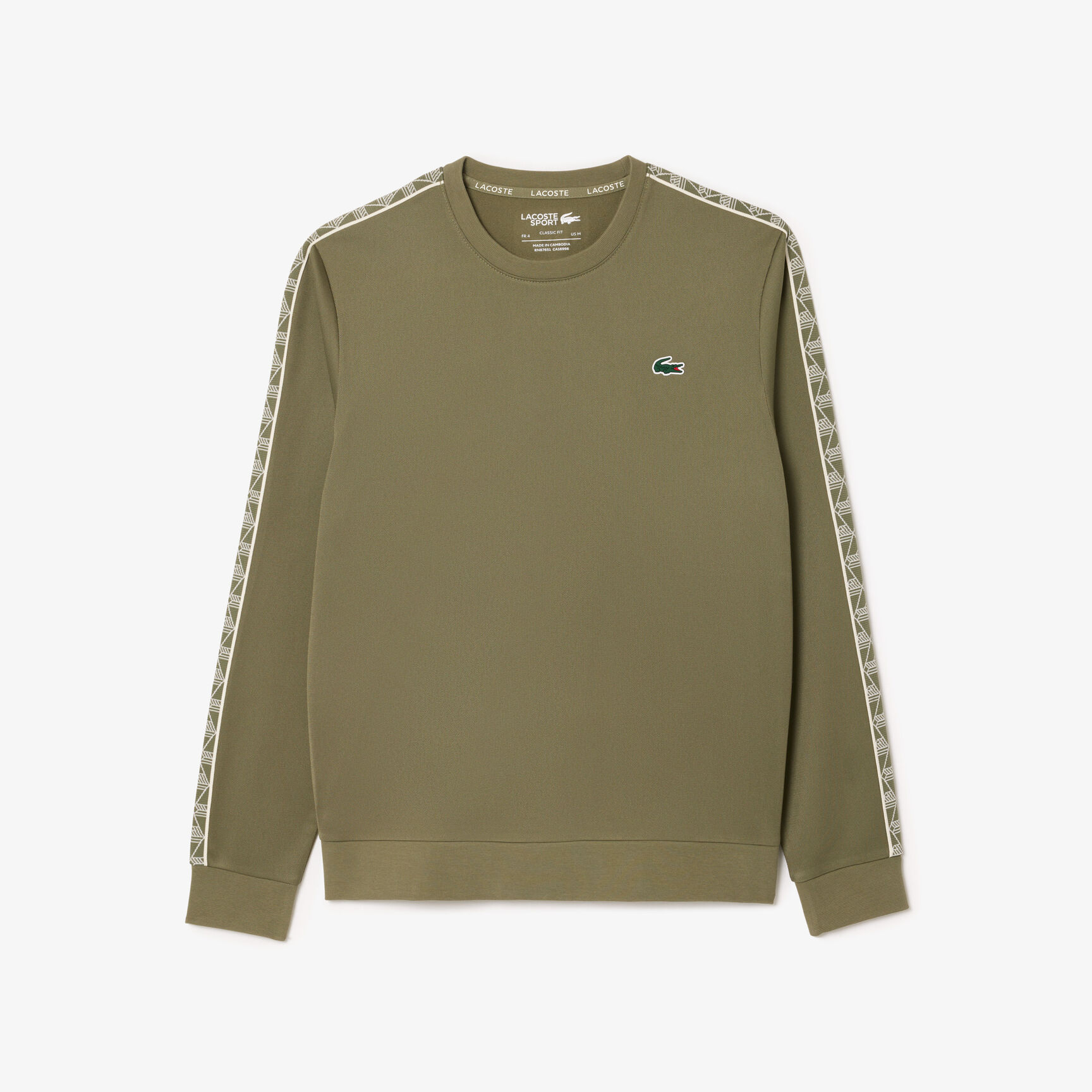 Jacquard Interlock Tennis Sweatshirt - SH2645-00-BMY