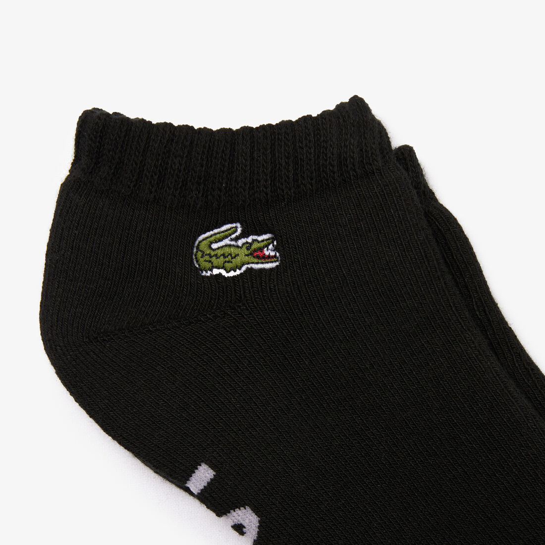 جوارب قطنية مع قصة منخفضة مزينة بعلامة مجموعة Lacoste SPORT للرجال جوارب قطنية مع قصة منخفضة مزينة بعلامة مجموعة Lacoste SPORT للرجال