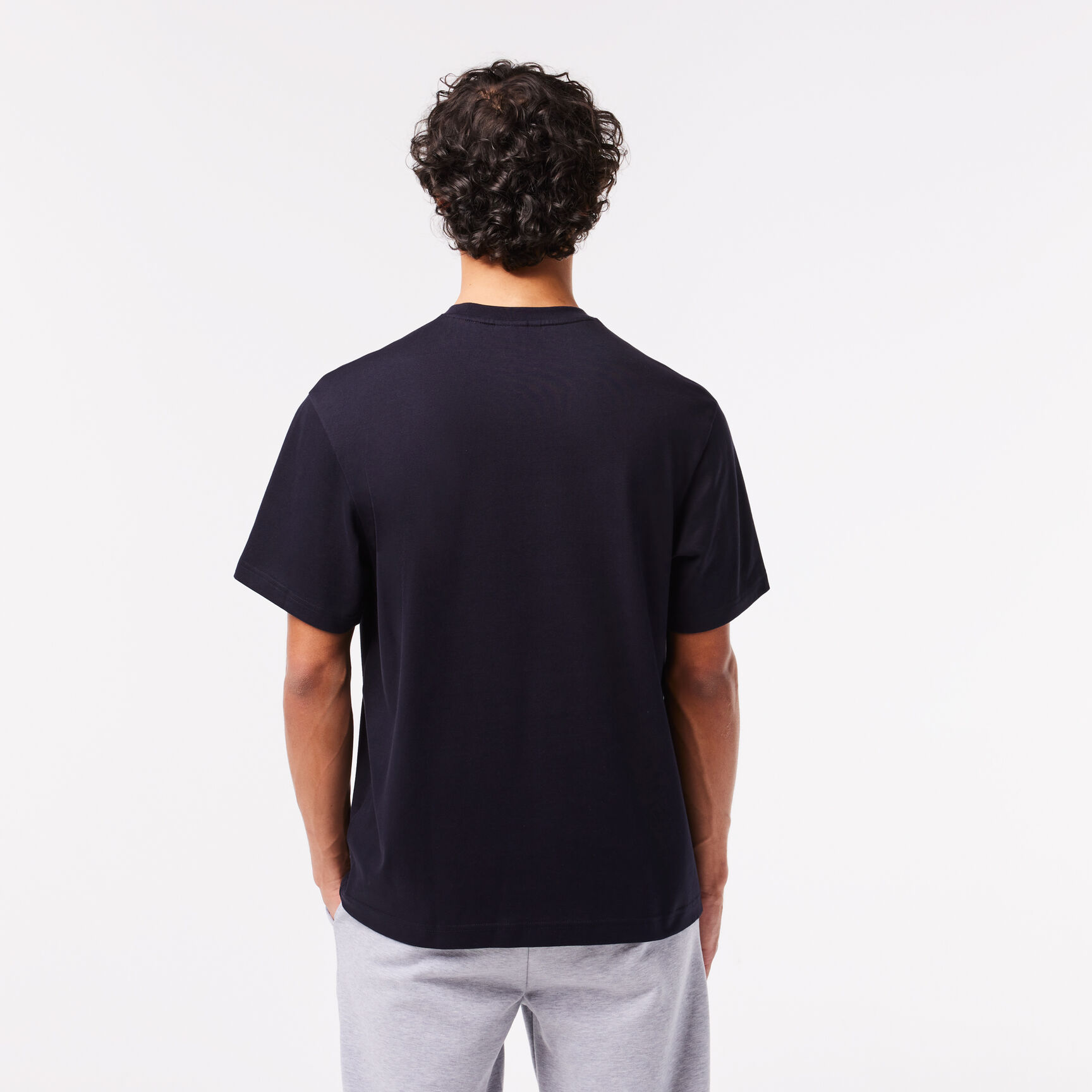 Relaxed Fit René Lacoste Print T-shirt - TH5642-00-HDE