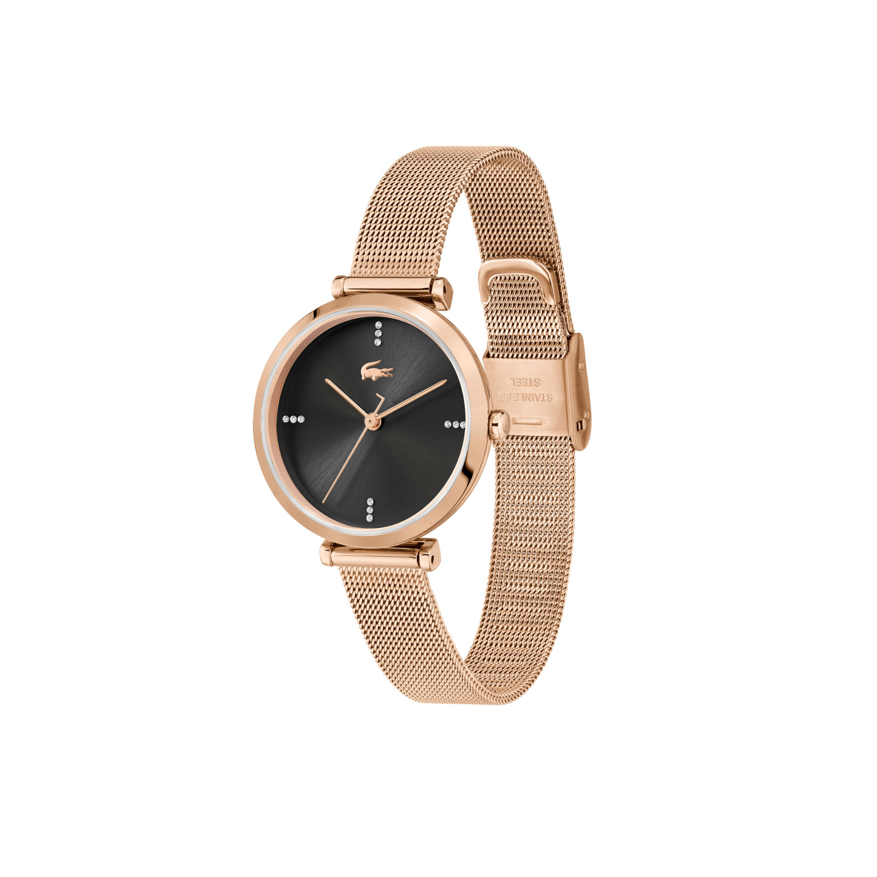 Lacoste Geneva Womens Black Dial Watch Lacoste Geneva Womens Black Dial Watch