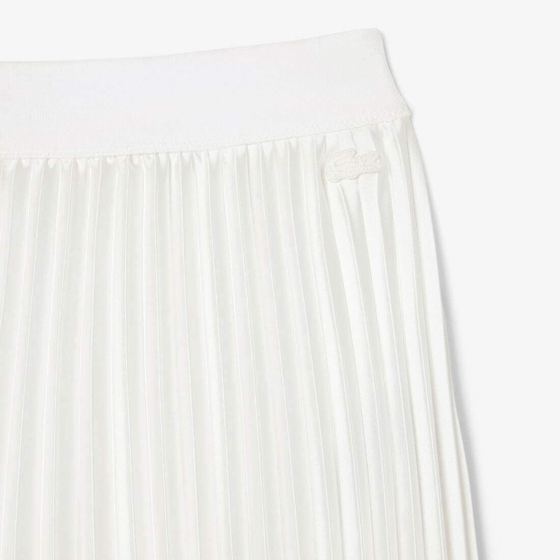 تنورة ميدي من الساتان المطوي Pleated Satin Midi Skirt - JF5605-00-70V