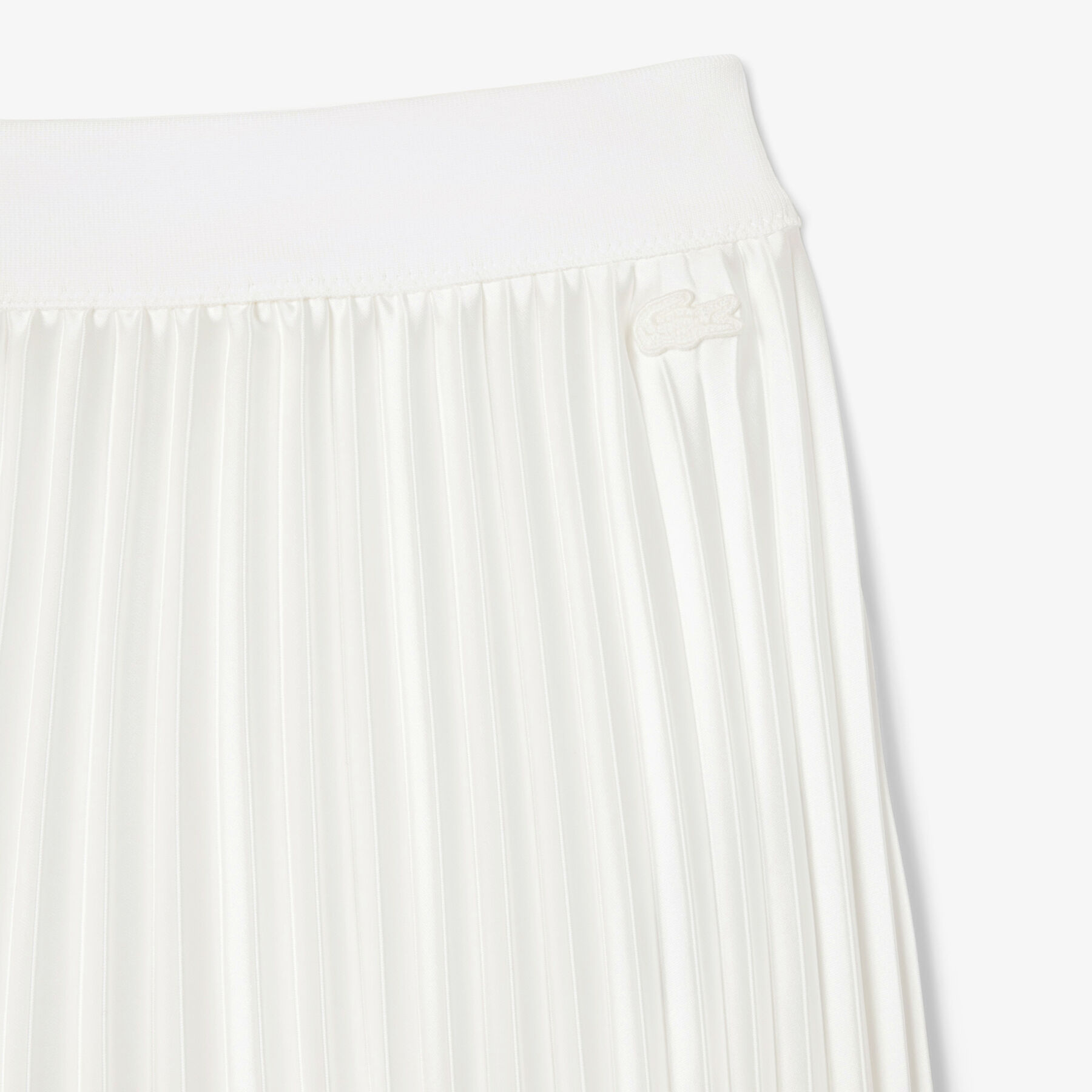 Pleated Satin Midi Skirt lacoste pleated satin midi skirt