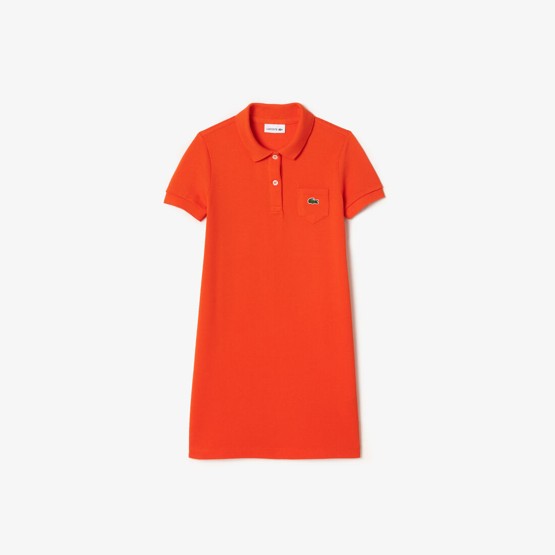 Girl's Polo-Style Cotton Dress - EJ2816-00-SJI