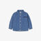 Badge Accent Denim Shirt lacoste badge accent denim shirt