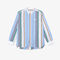 Men’s Lacoste LIVE Relaxed Fit Mismatched Stripes Cotton Shirt men s lacoste live relaxed fit mismatched stripes cotton shirt