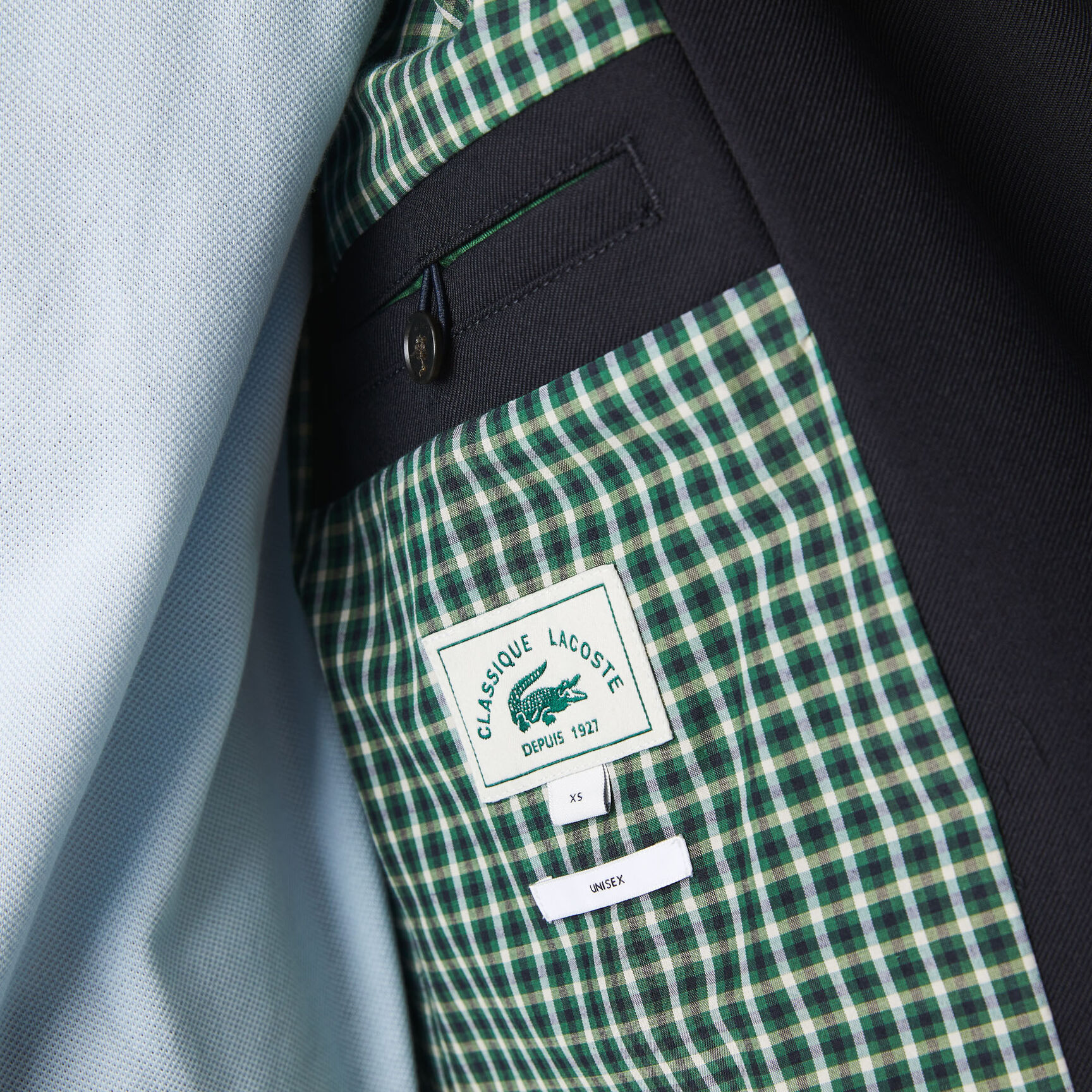 Unisex Wool Blend Straight Fit Jacket Unisex Wool Blend Straight Fit Jacket