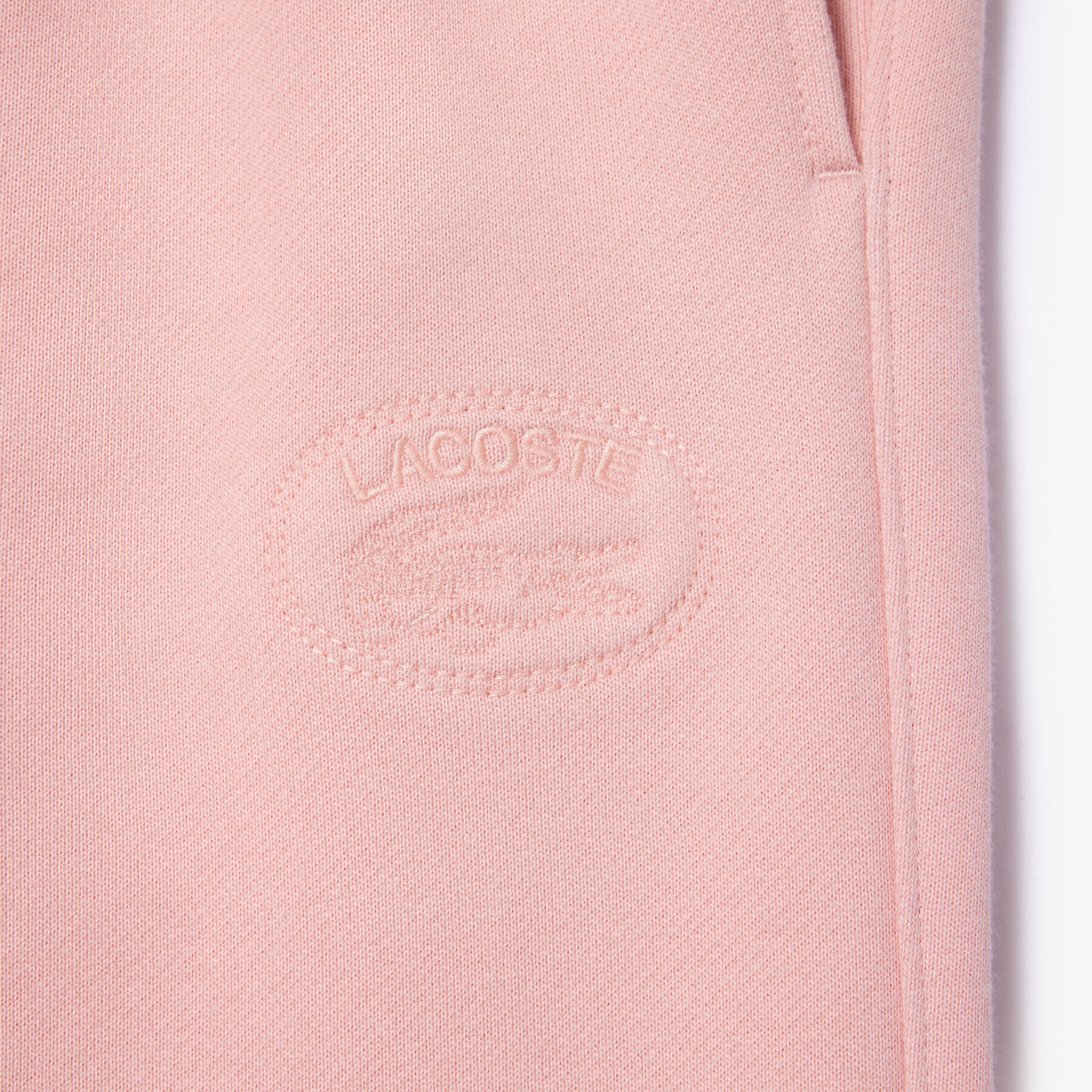 lacoste embroidered jogger track pants