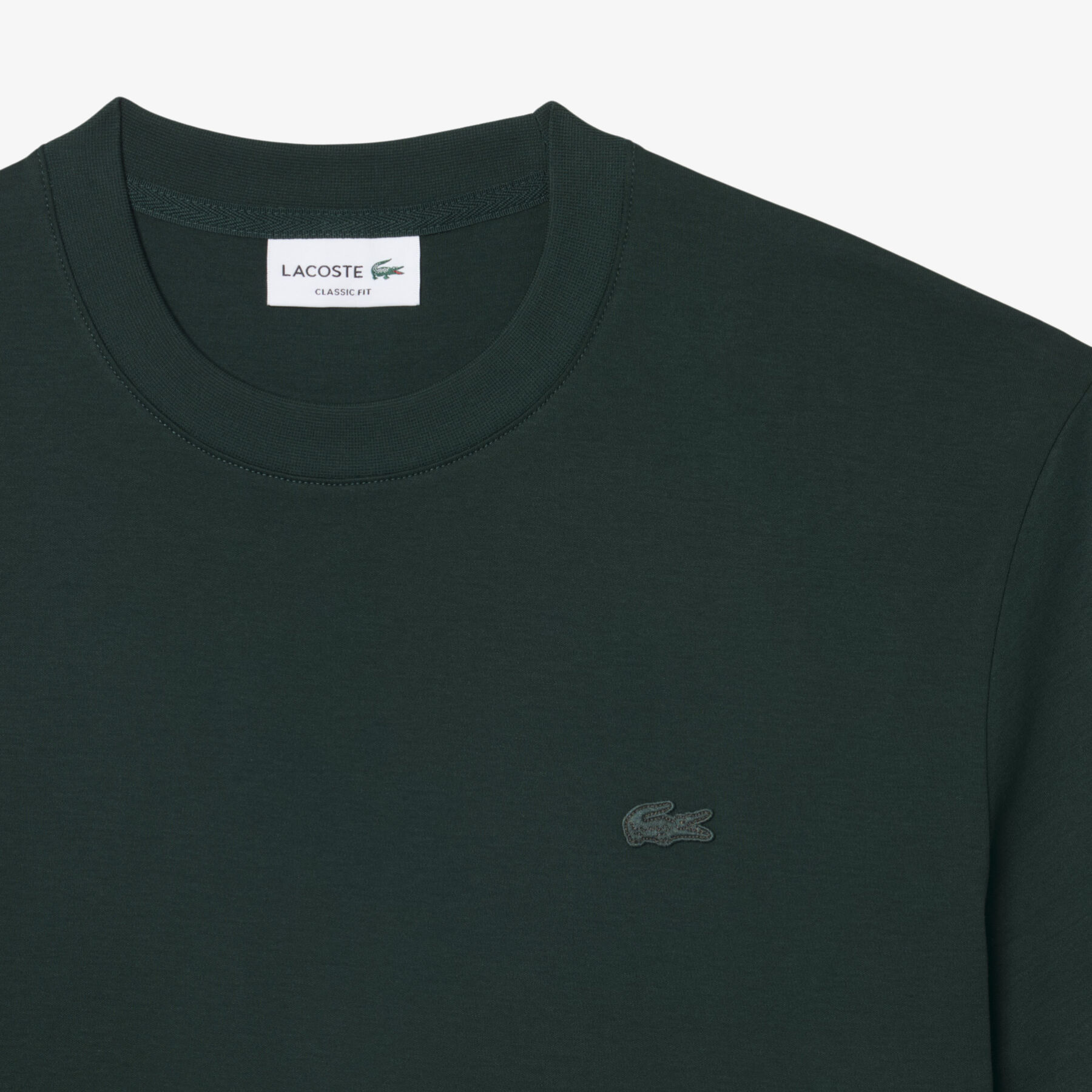Embroidered Signature T-shirt lacoste embroidered signature t shirt