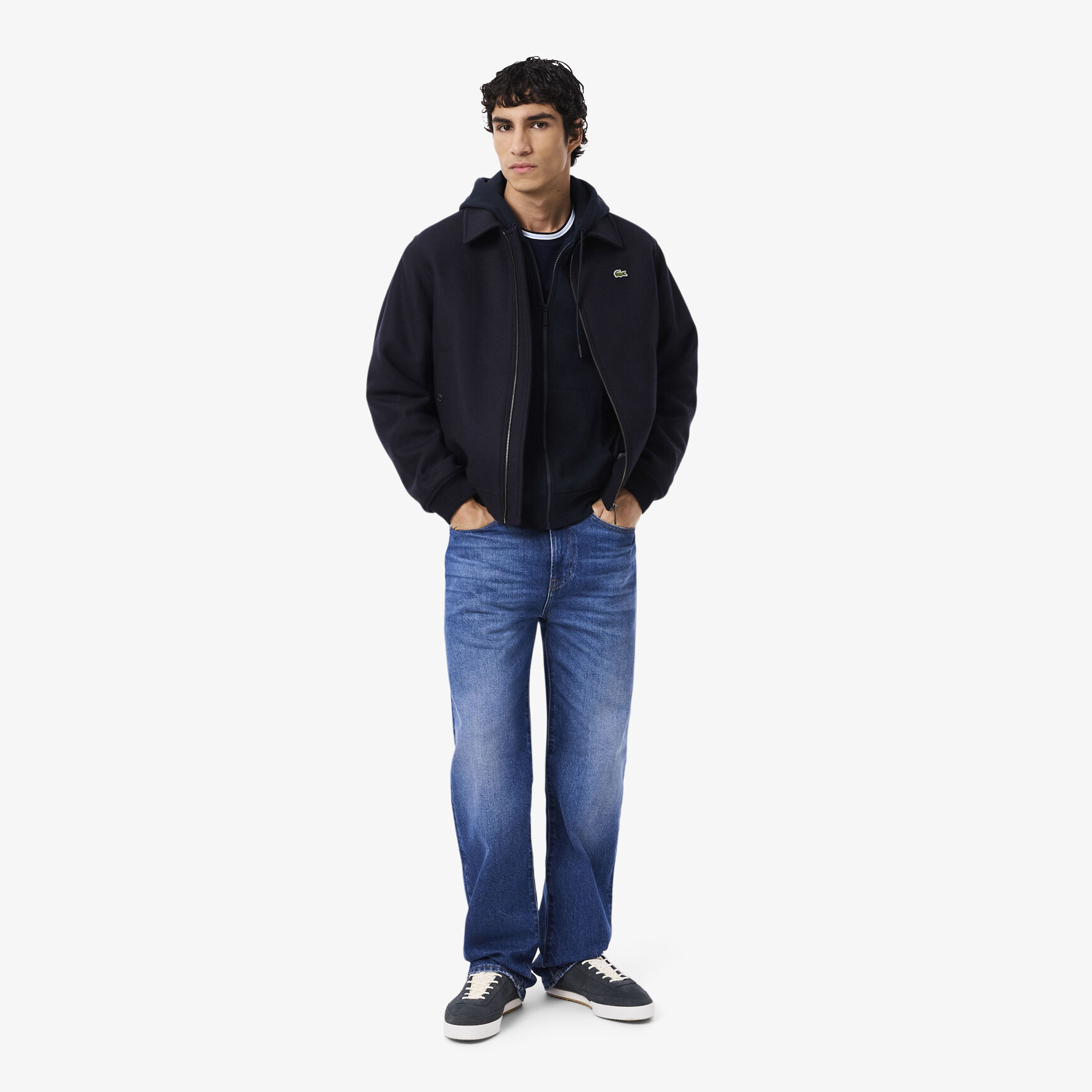 Zipped Fleece Hoodie - SH9626-00-166