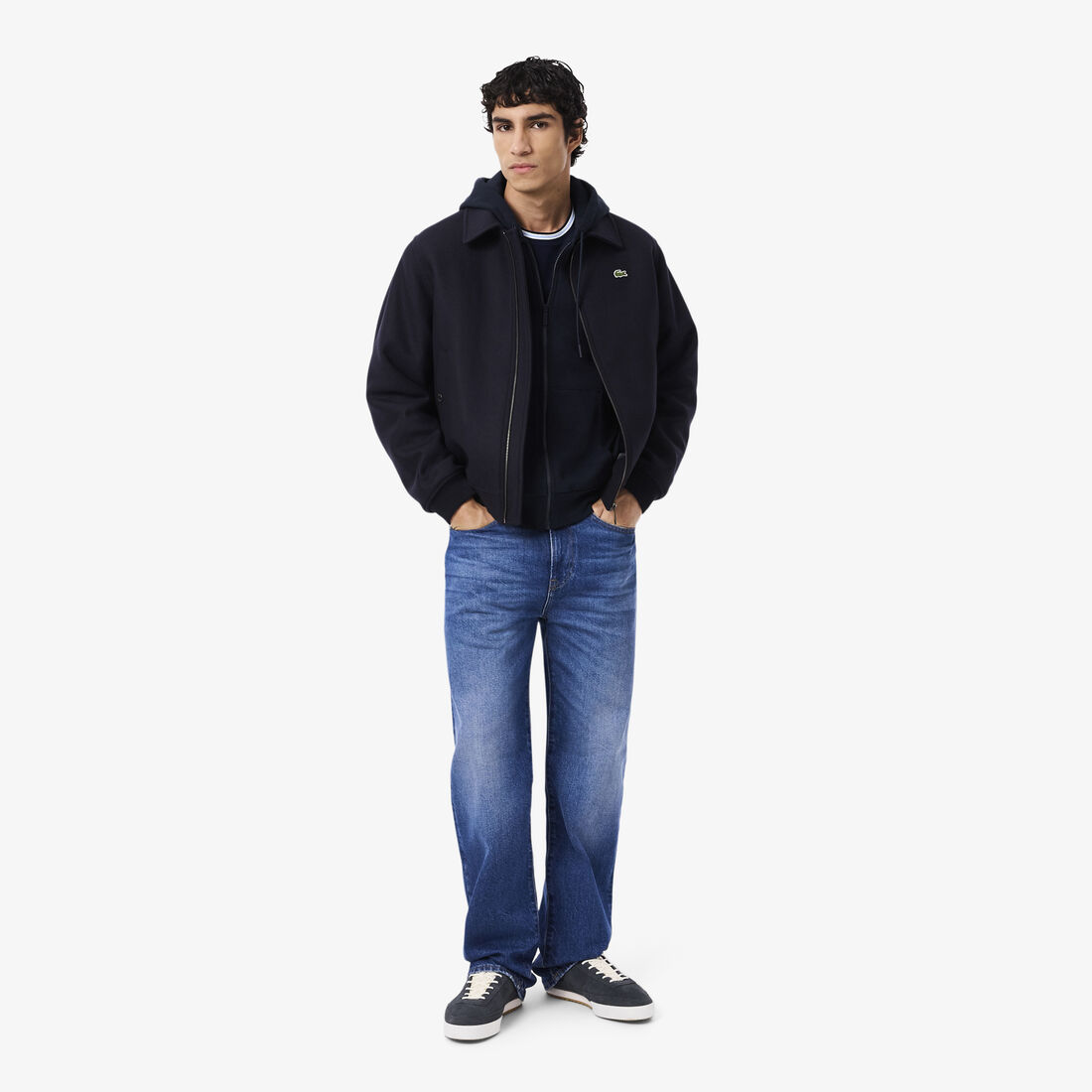 Zip-Up Fleece Hoodie Zipped Fleece Hoodie - SH9626-00-166