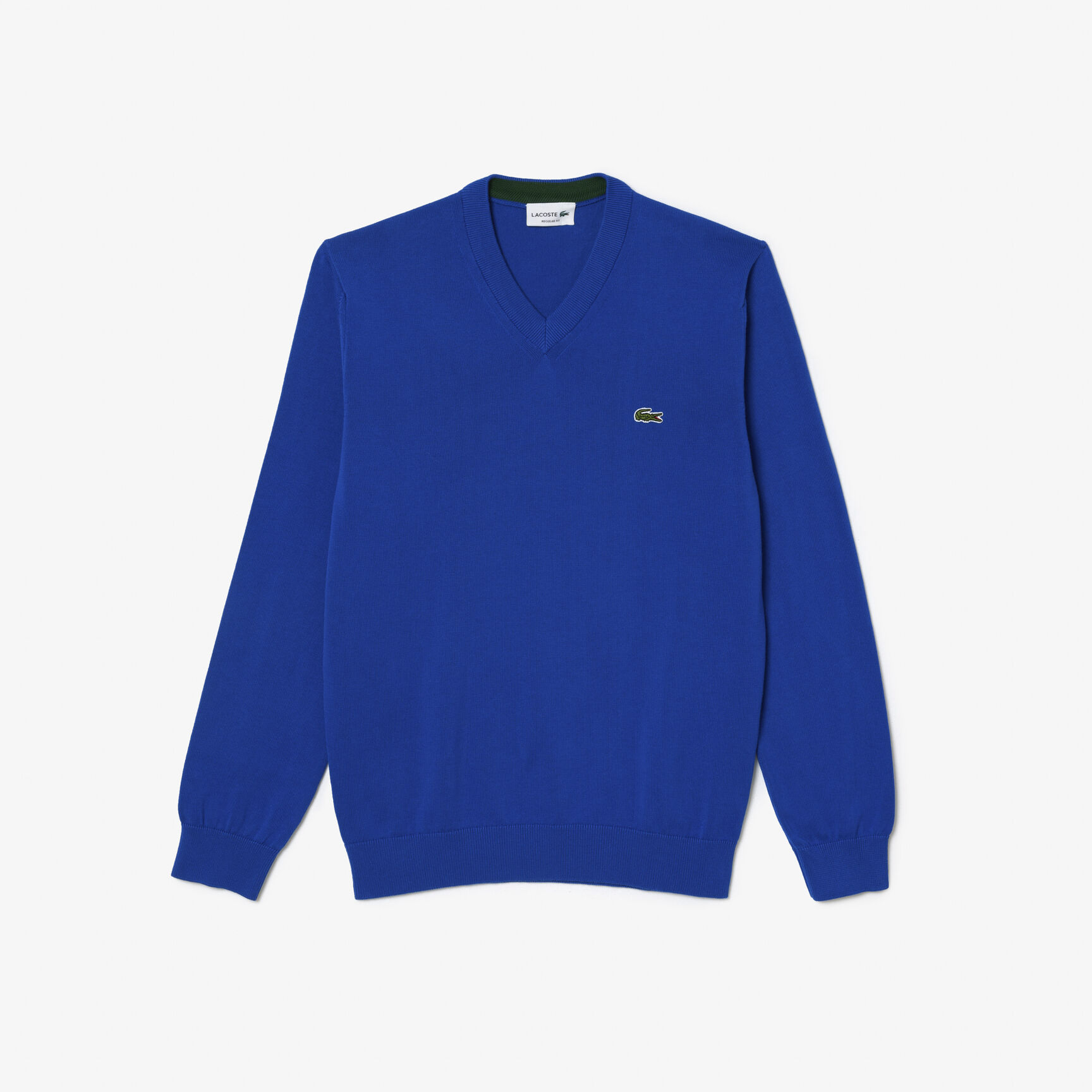 Men's V-neck Organic Cotton Sweater - AH1951-00-JQ0