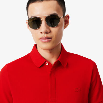 Regular Fit Paris Stretch Pique Polo Shirt Regular Fit Paris Stretch Pique Polo Shirt
