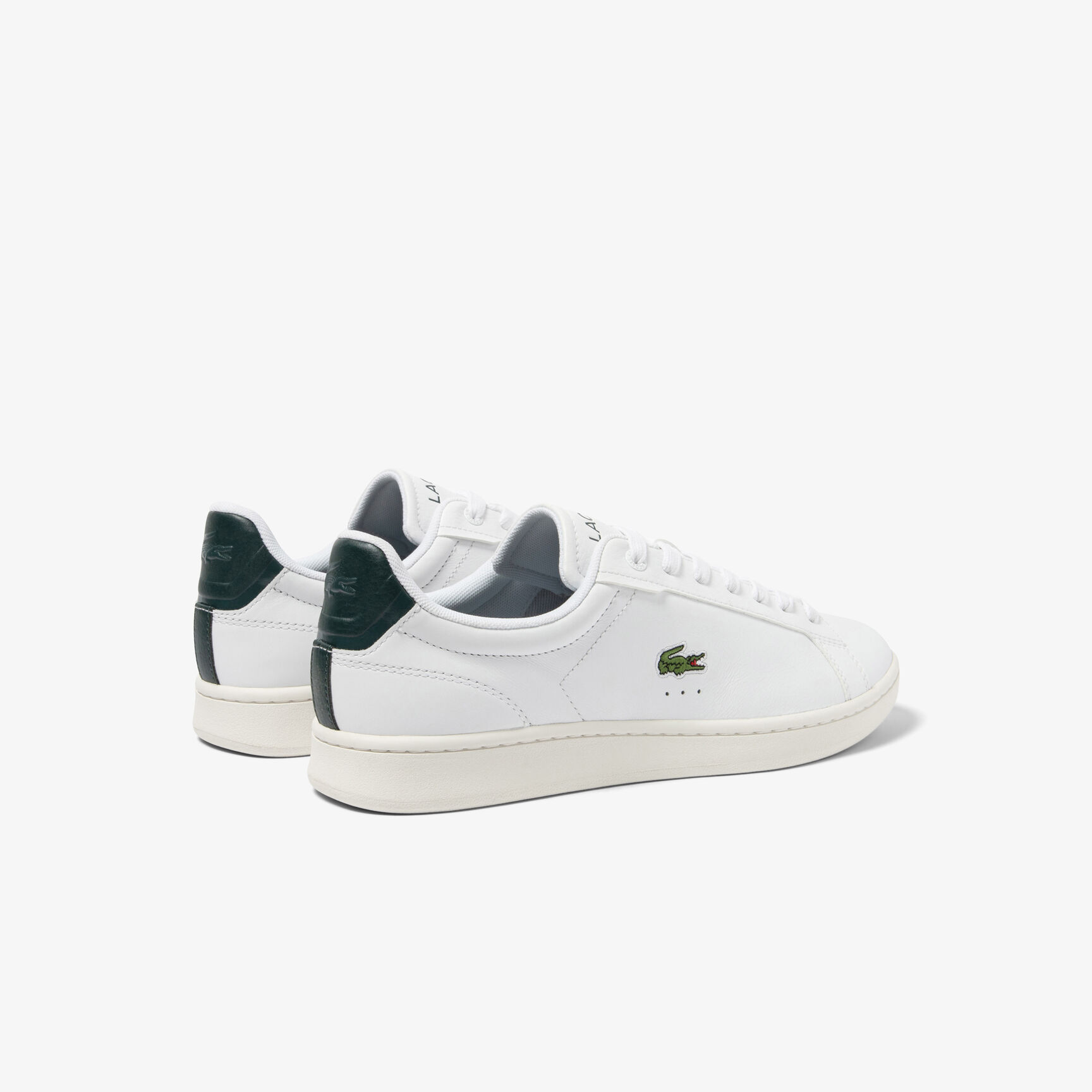 Men's Lacoste Carnaby Pro Leather Premium Trainers - 45SMA0112-1R5