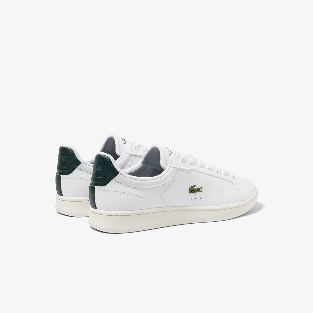 سنيكرز لاكوست كارنابي برو جلد فاخر للرجال Men's Lacoste Carnaby Pro Leather Premium Trainers - 45SMA0112-1R5