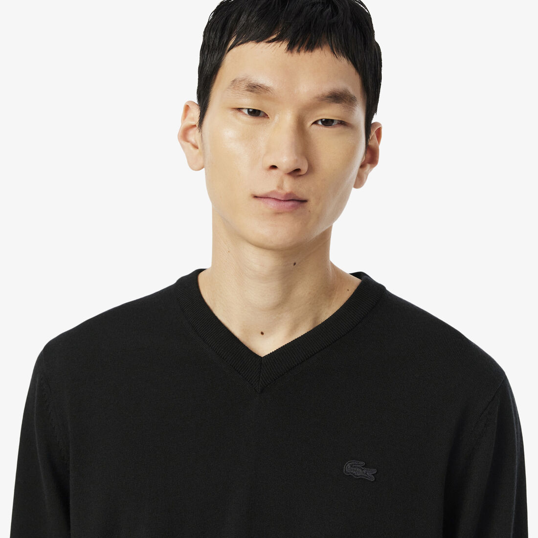 Men's V-Neck Merino Wool Sweater Men's V-Neck Merino Wool Sweater - AH1990-00-031