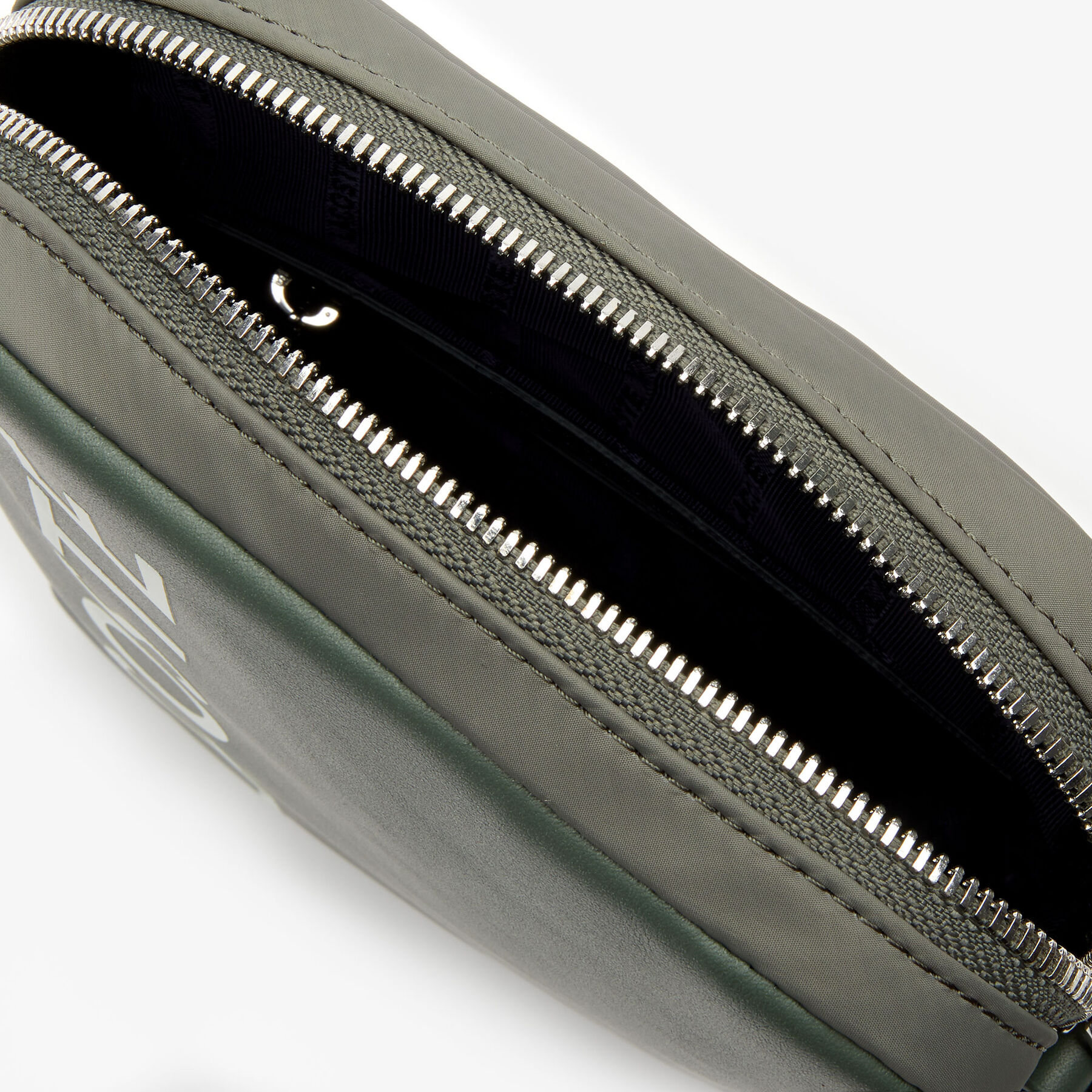 Men's L.12.12 Signature Leather Cross Body Bag lacoste men s l 12 12 signature leather cross body bag