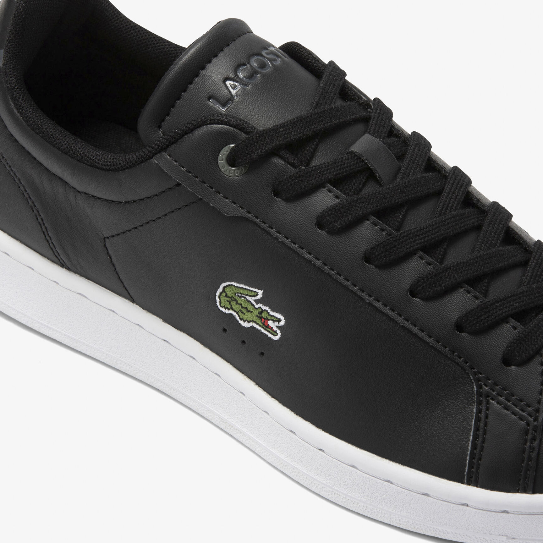 سنيكرز لاكوست كارنابي برو بي ال جلد بلون واحد للرجال Men's Lacoste Carnaby Pro BL Leather Tonal Trainers - 45SMA0110-312