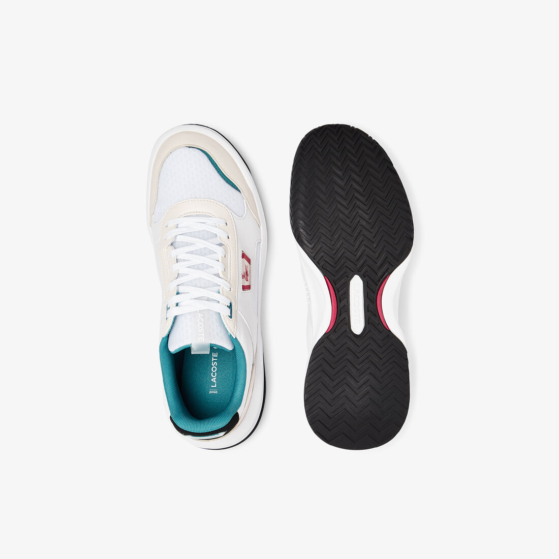 سنيكرز ايس ليفت جلد بتفاصيل ملونة للرجال سنيكرز ايس ليفت جلد بتفاصيل ملونة للرجال