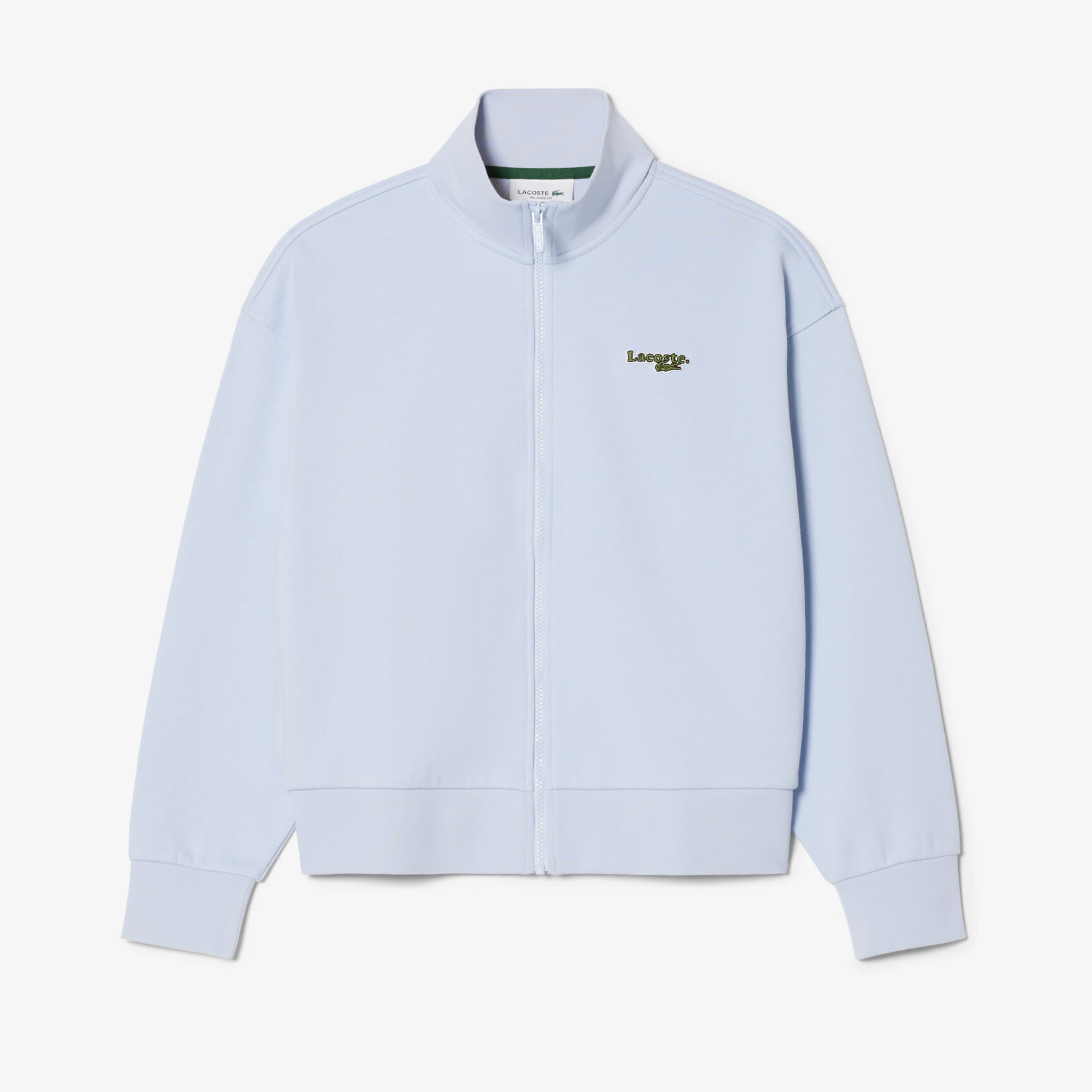 Relaxed Fit Zipped Badge Sweatshirt Relaxed Fit Zipped Badge Sweatshirt - SF0040-00-J2G