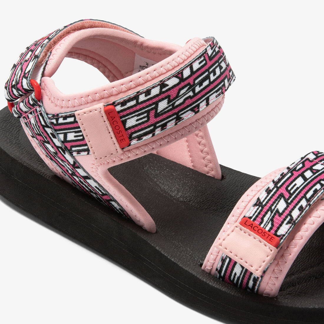 صندل لاكوست سوروجا خامات صناعية للنساء صندل لاكوست سوروجا خامات صناعية للنساء