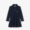 فستان بولو بيكيه مطاطي بأكمام طويلة Long Sleeved Stretch Pique Polo Dress - EJ0904-00-166