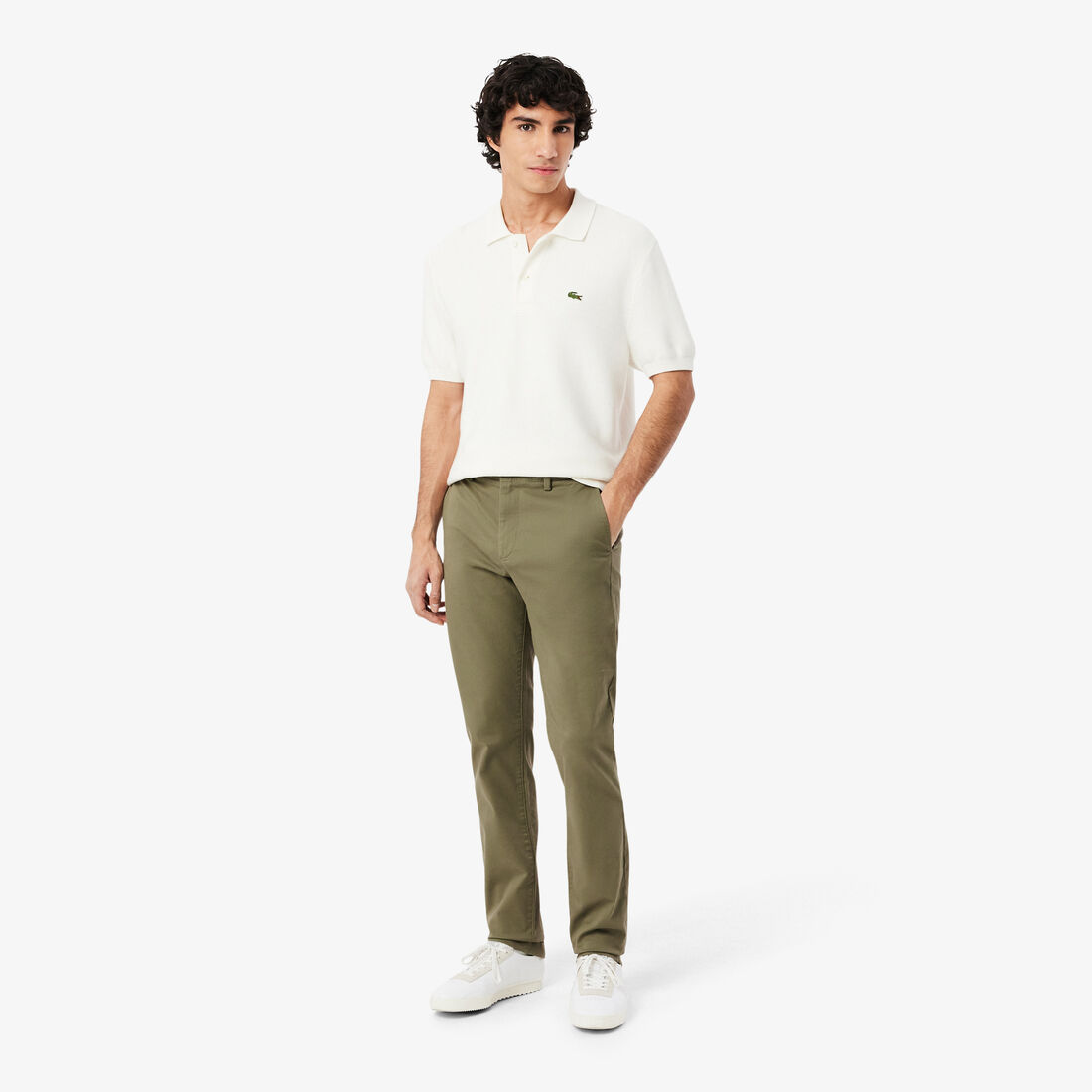 Slim Fit Stretch Twill Chino Pants - HH1965-00-BMY