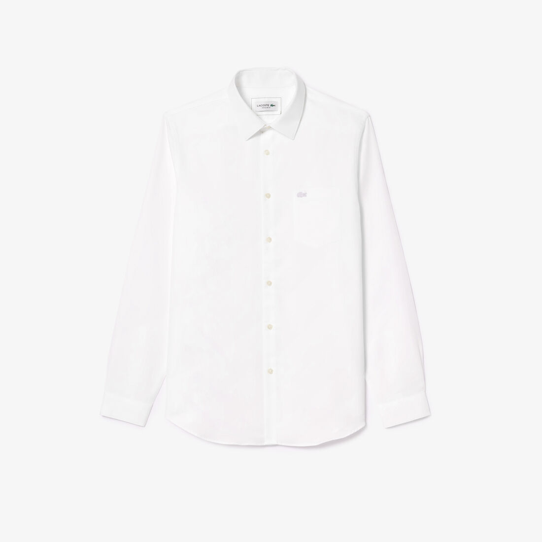 قميص بوبلين قطني بقصّة عادية Regular Fit Cotton Poplin Shirt - CH8522-00-001