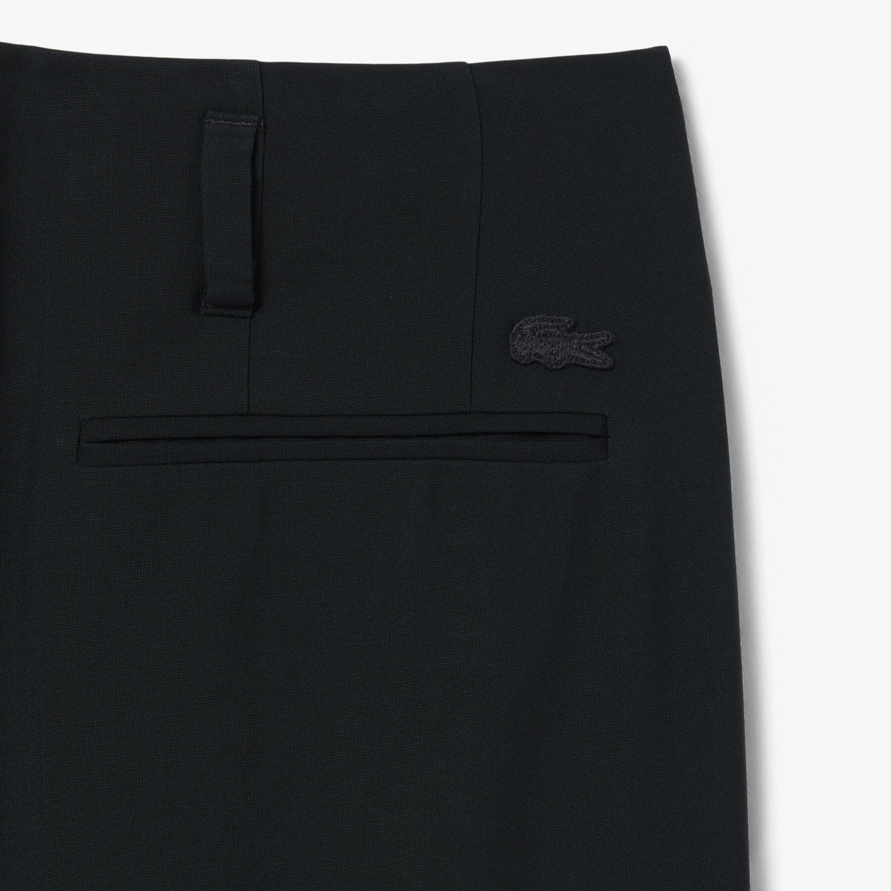 Runway Wide Fit Wool Blend Pants lacoste runway wide fit wool blend pants