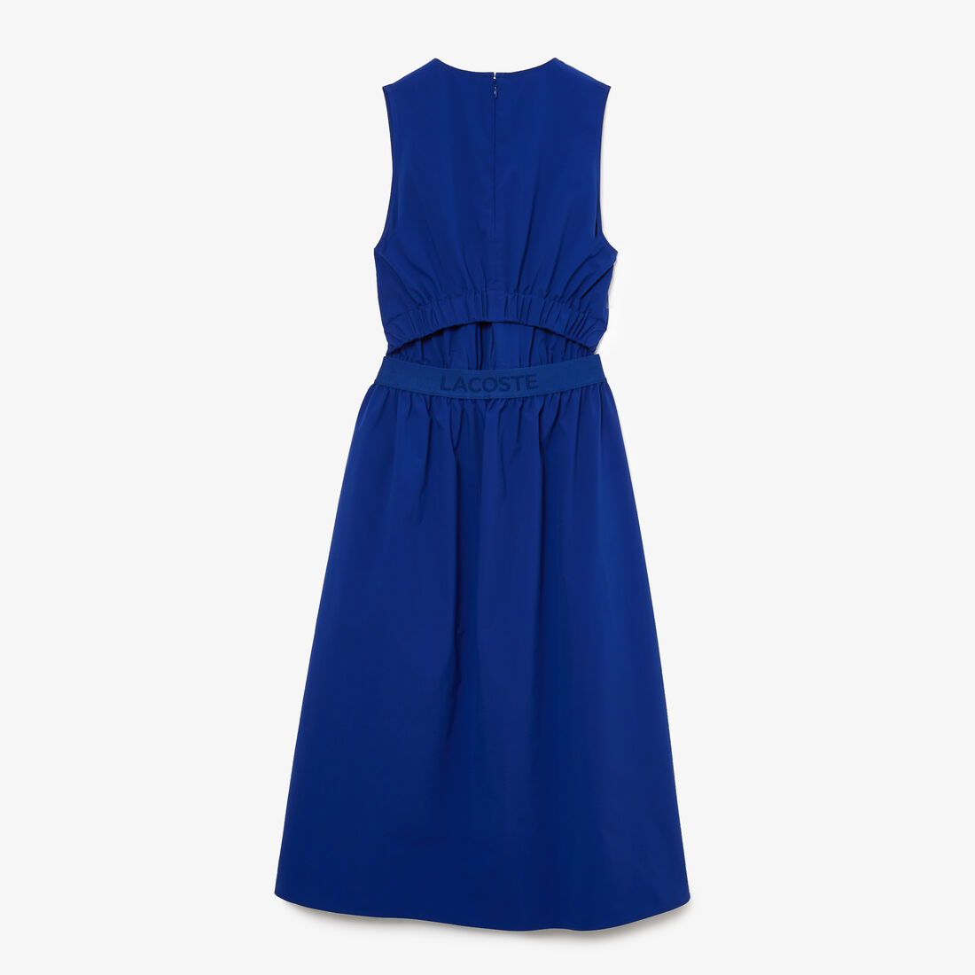 فستان بدون أكمام بخصر مطاطي وفتحة في الخلف للنساء فستان بدون أكمام بخصر مطاطي وفتحة في الخلف للنساء