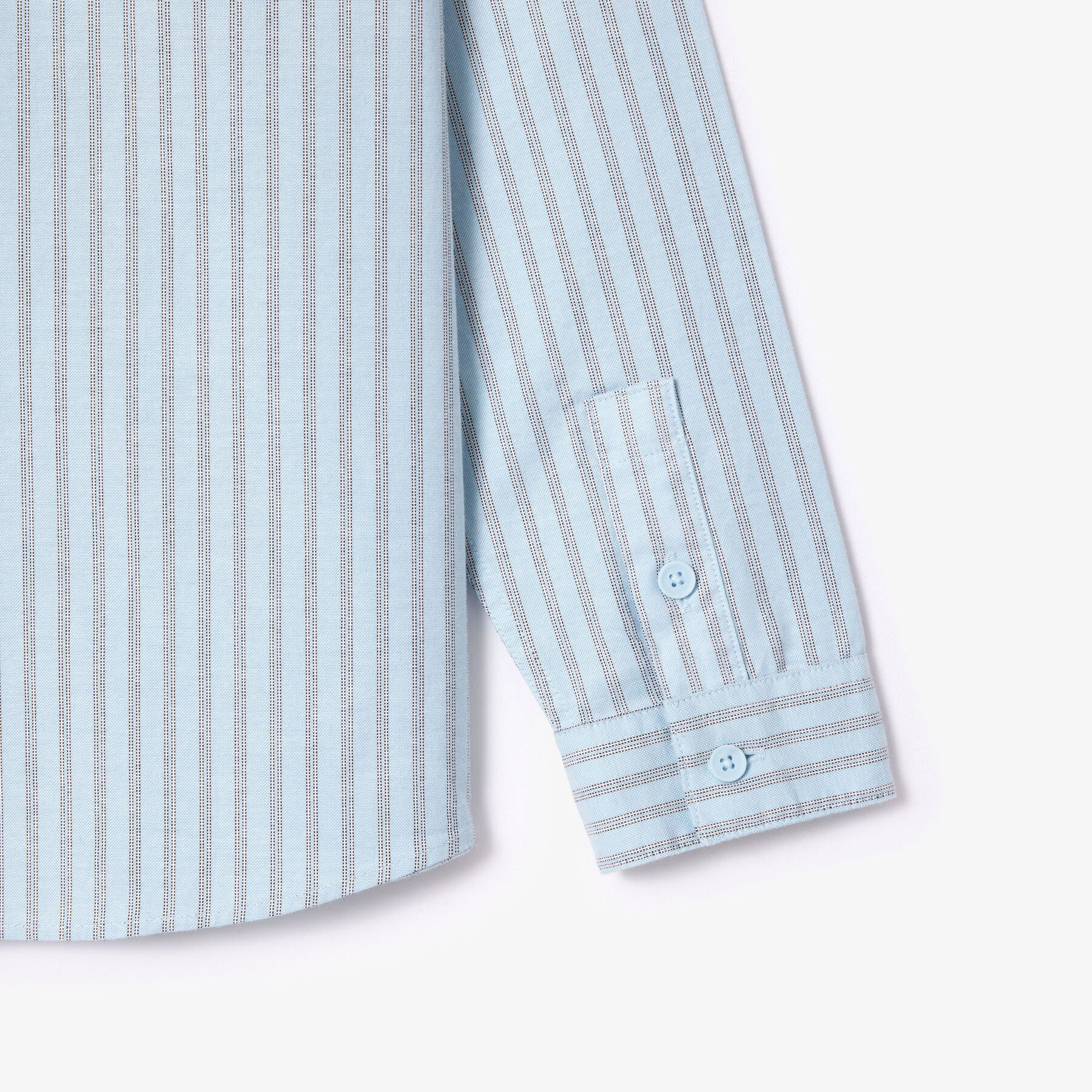 lacoste oxford breast pocket shirt