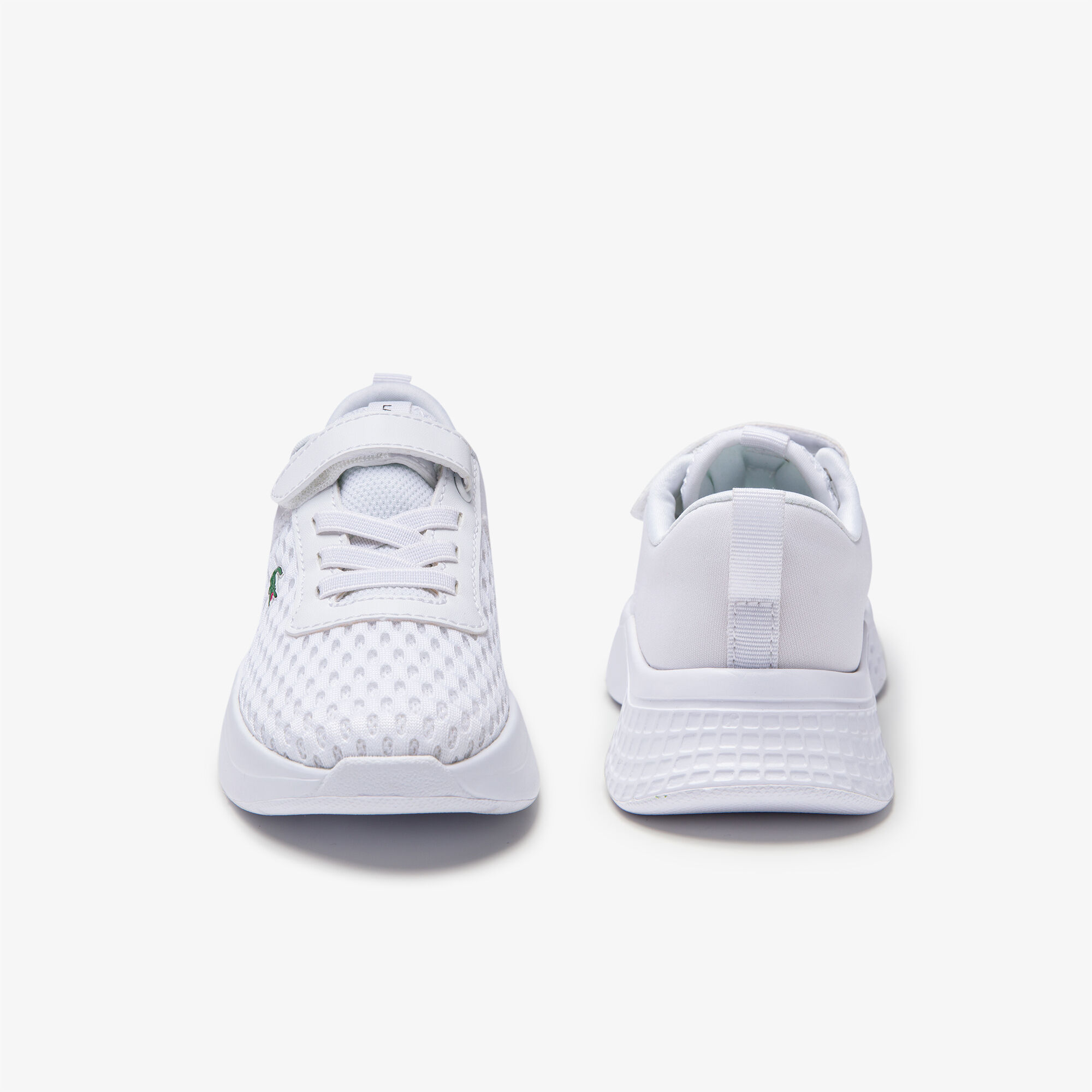 Infants' Court-Drive Mesh and Stretch-knit Trainers