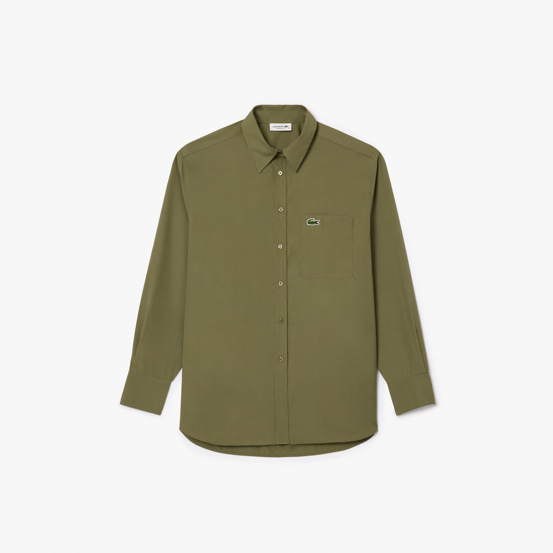 Oversized Fit Cotton Poplin Shirt Oversized Fit Cotton Poplin Shirt - CF7706-00-BMY