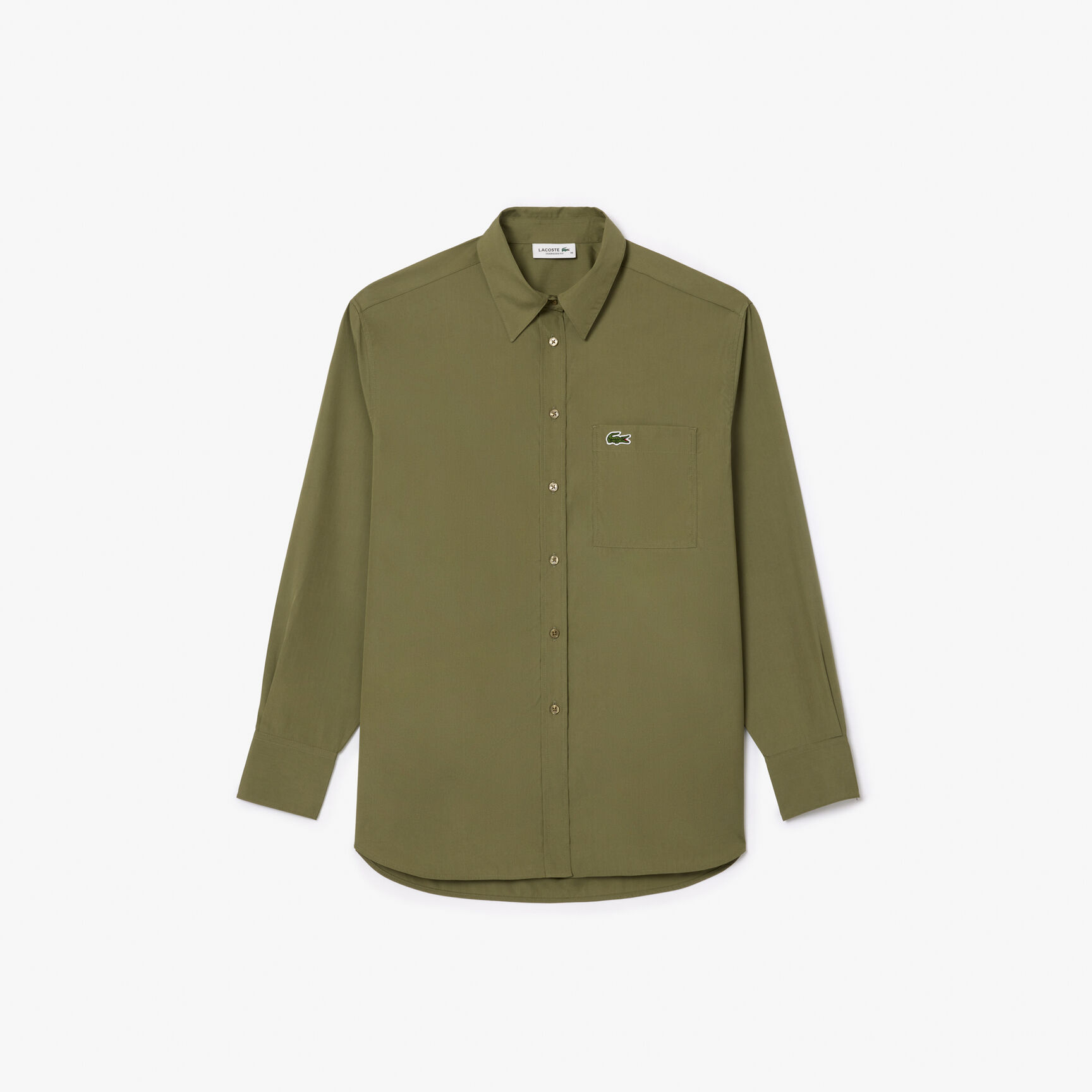 Oversized Fit Cotton Poplin Shirt Oversized Fit Cotton Poplin Shirt - CF7706-00-BMY